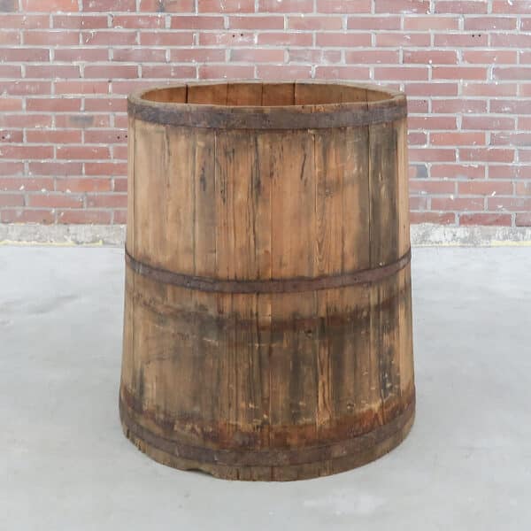 Antieke houten kuip / ton