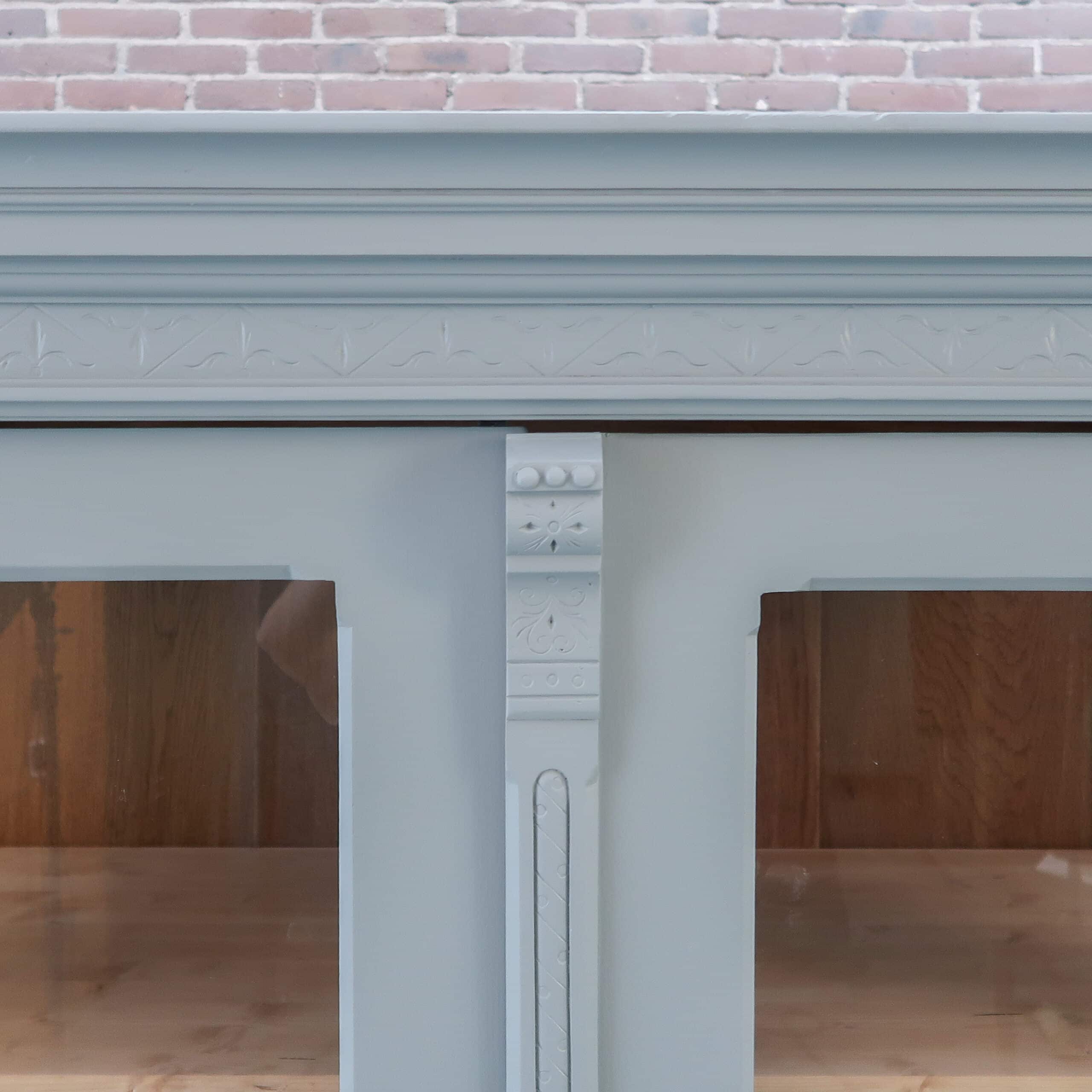 Brocante vitrinekast - Afbeelding 4