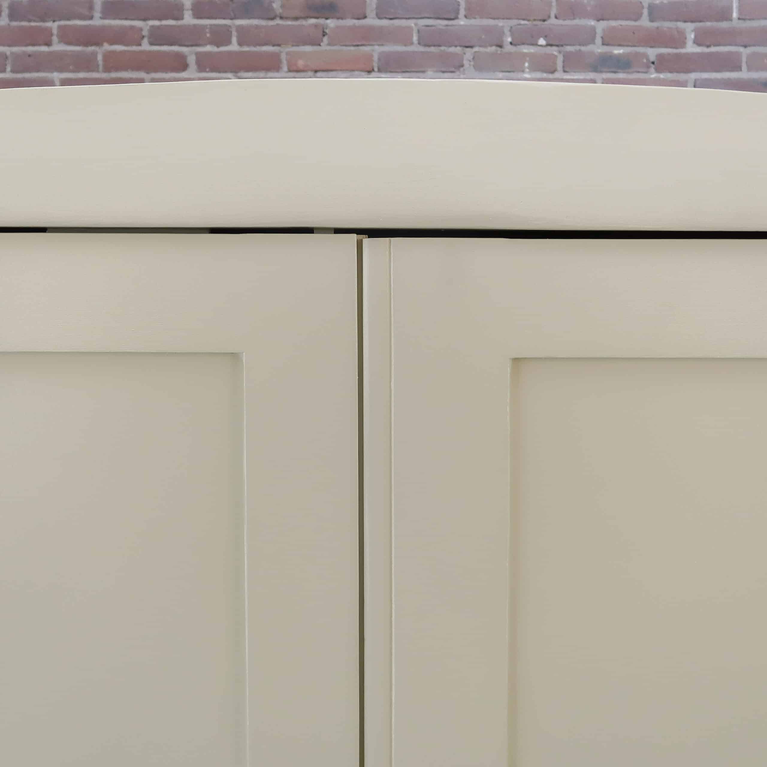 Brocante crème linnenkast - Afbeelding 3