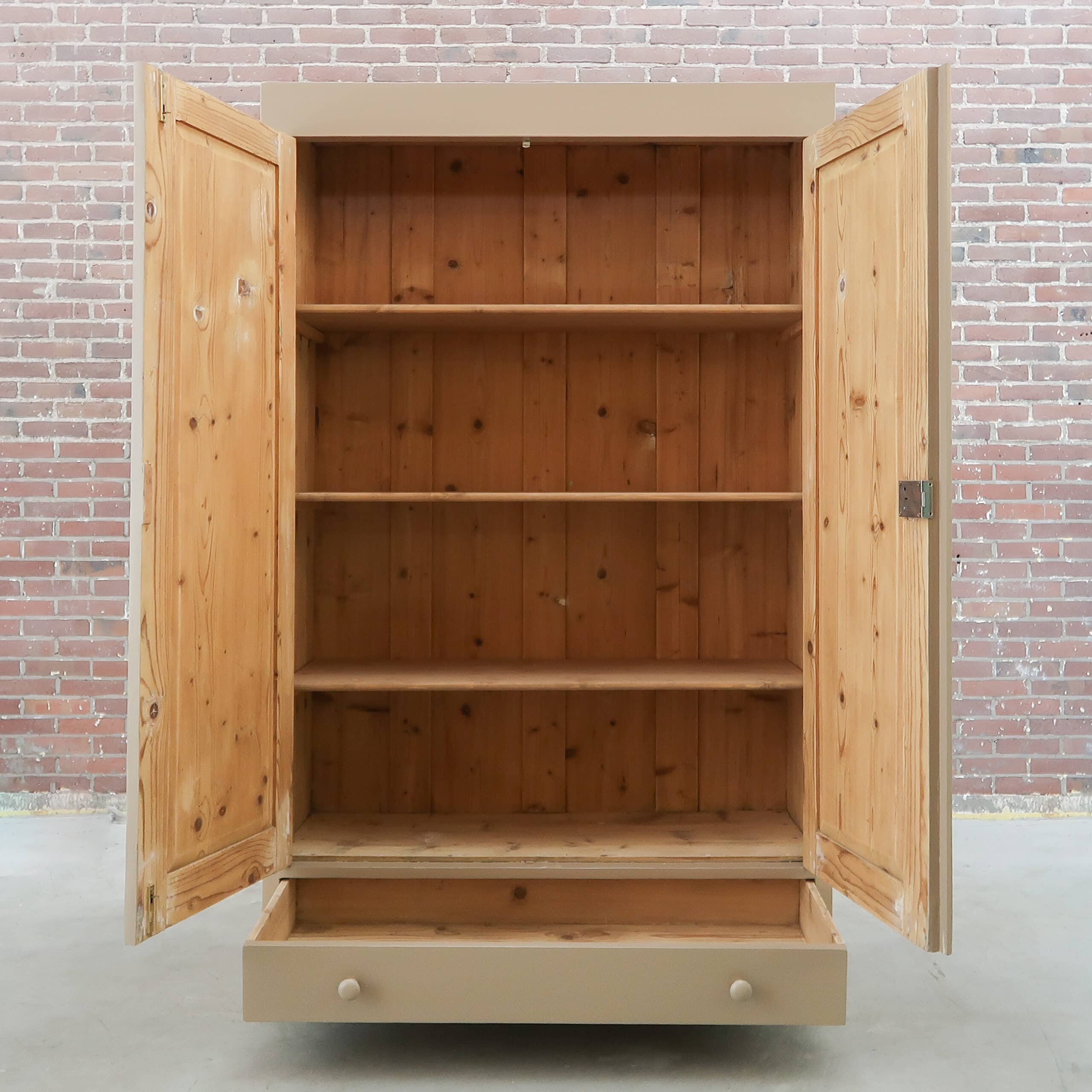 Brocante linnenkast - Afbeelding 2