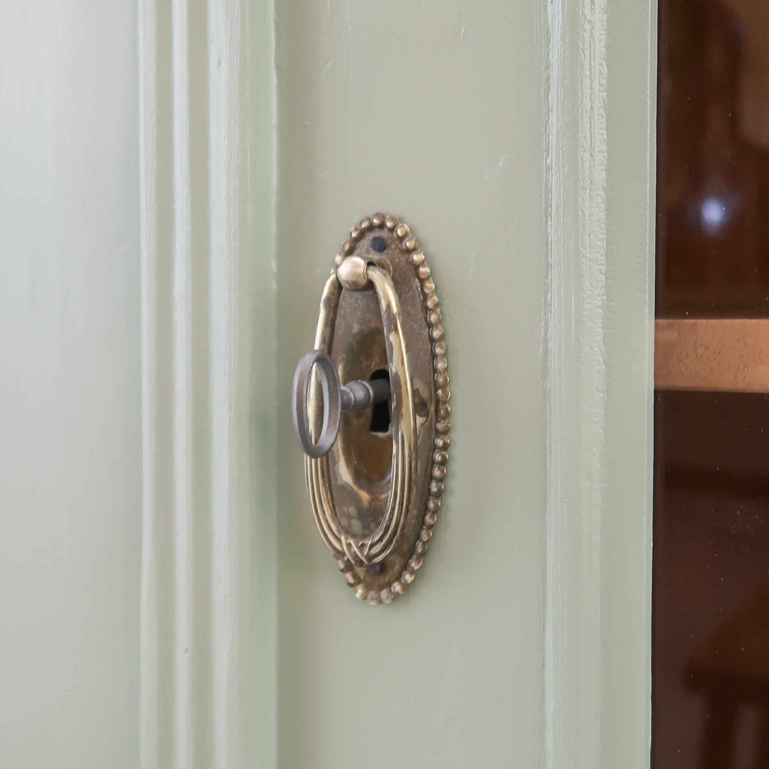 Brocante vitrinekast - Afbeelding 6