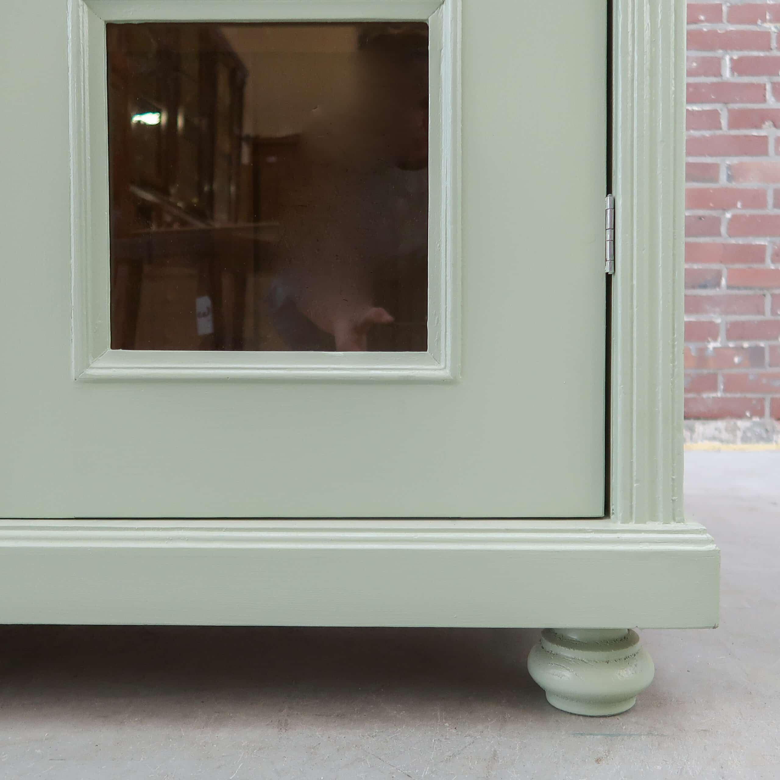 Brocante vitrinekast - Afbeelding 7