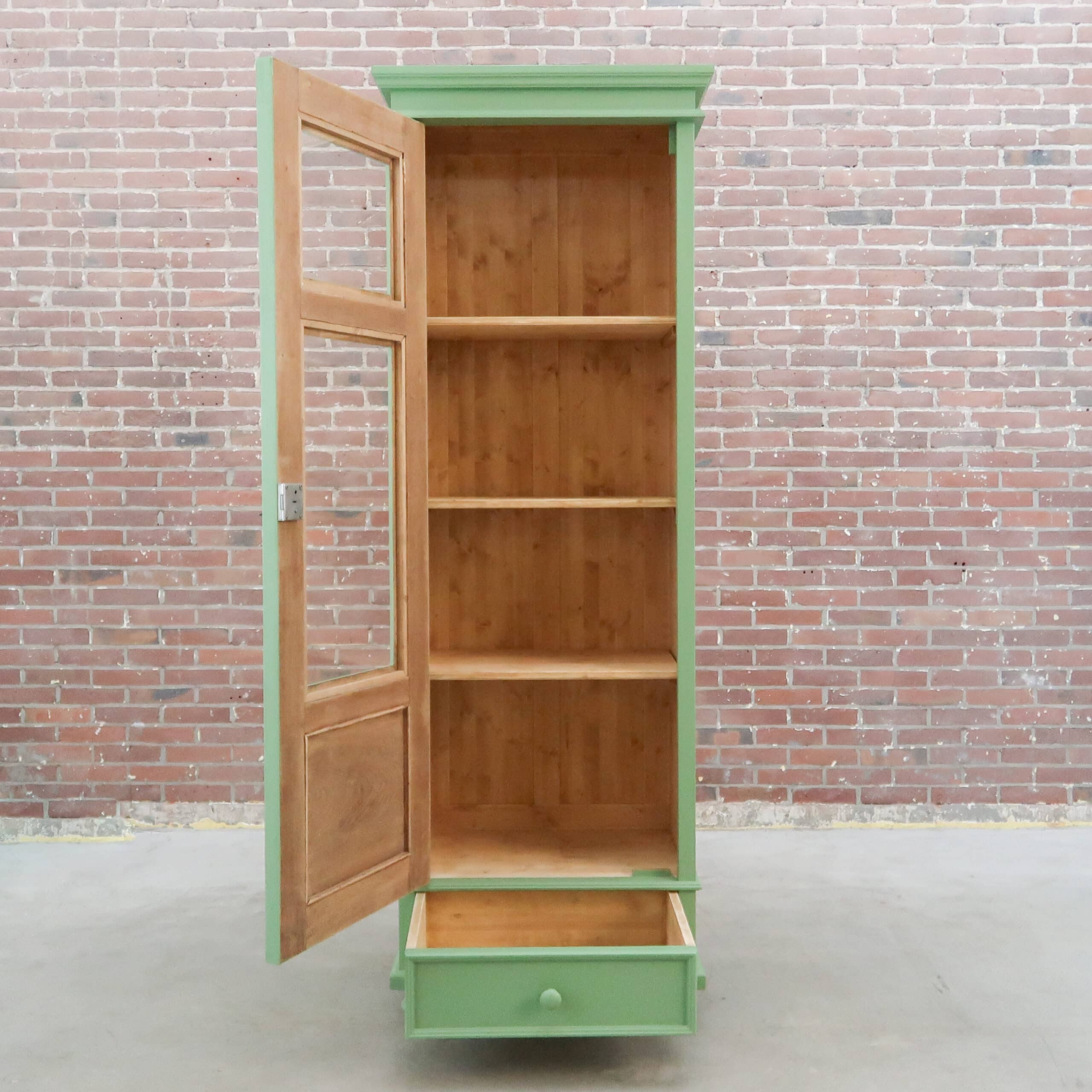 Eendeurs vitrinekast - Afbeelding 2