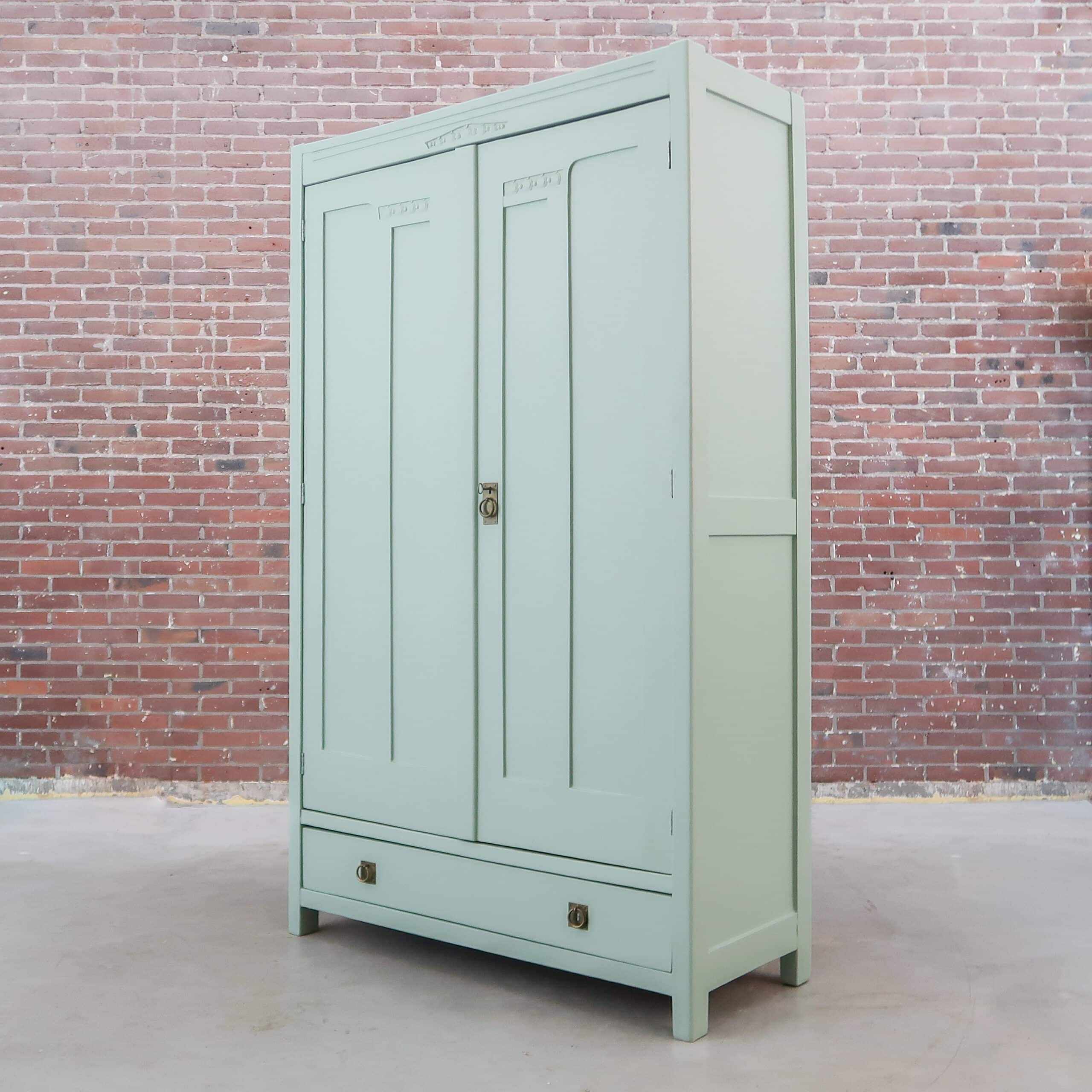 Brocante linnenkast - Afbeelding 8