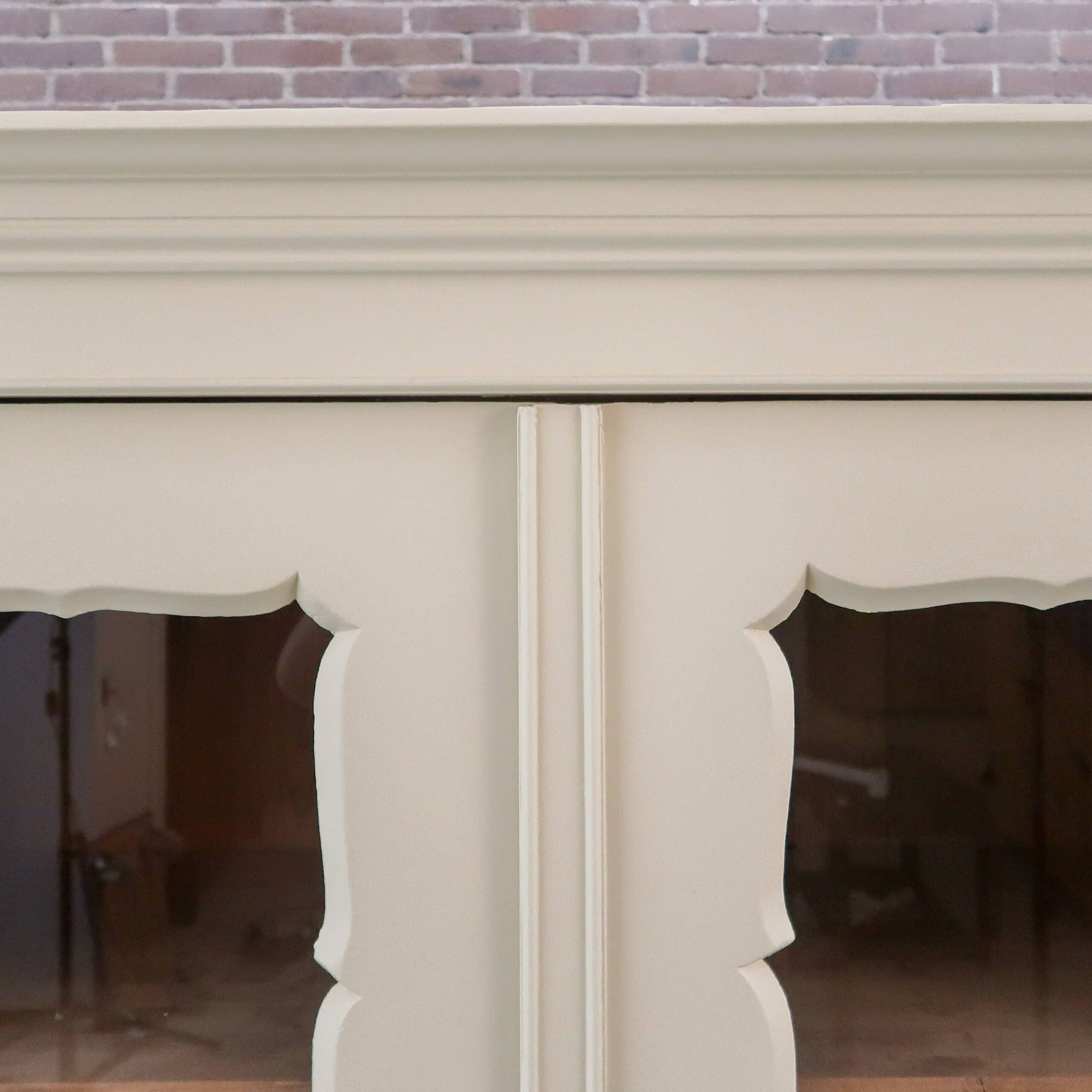 Brocante vitrinekast - Afbeelding 3