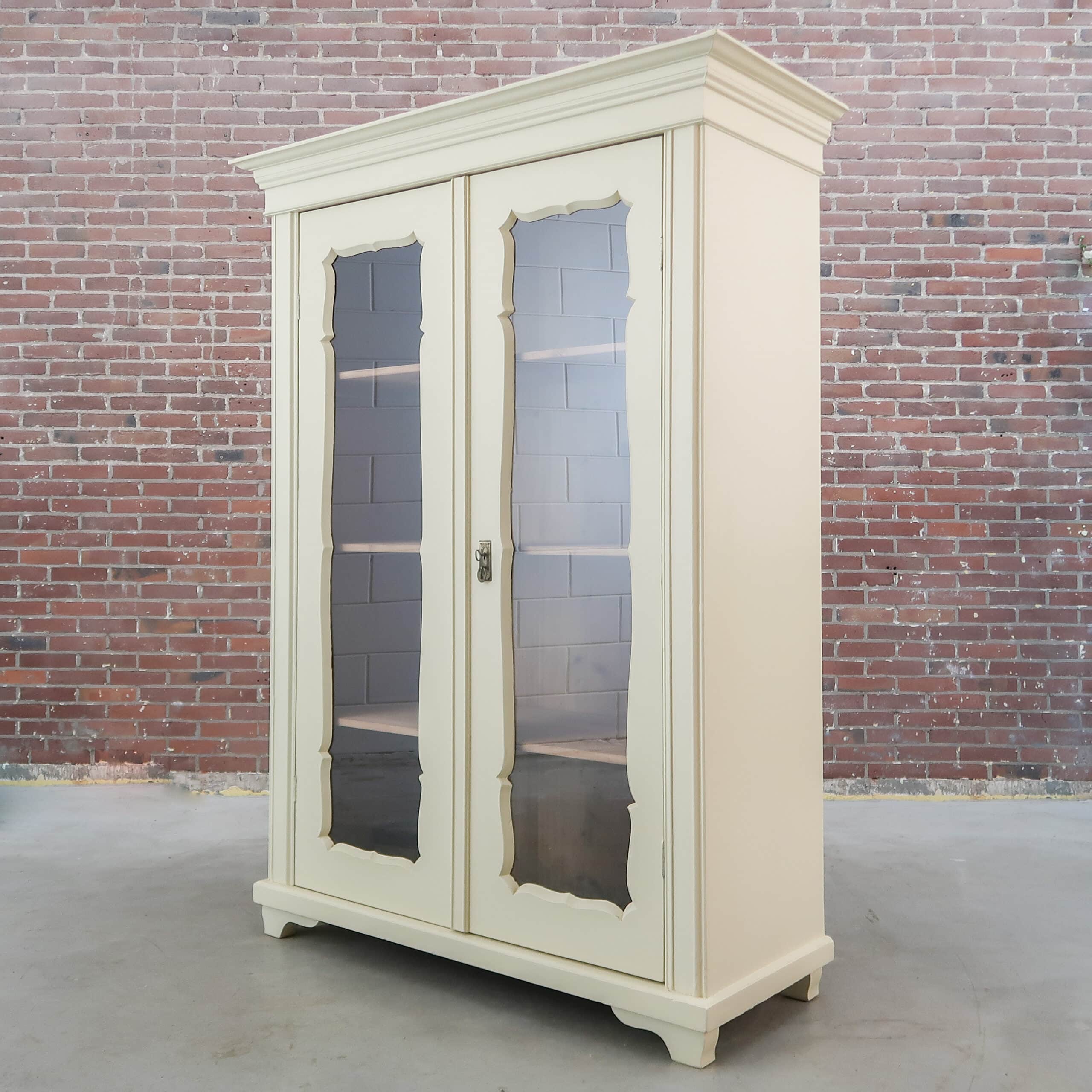 Brocante vitrinekast - Afbeelding 7