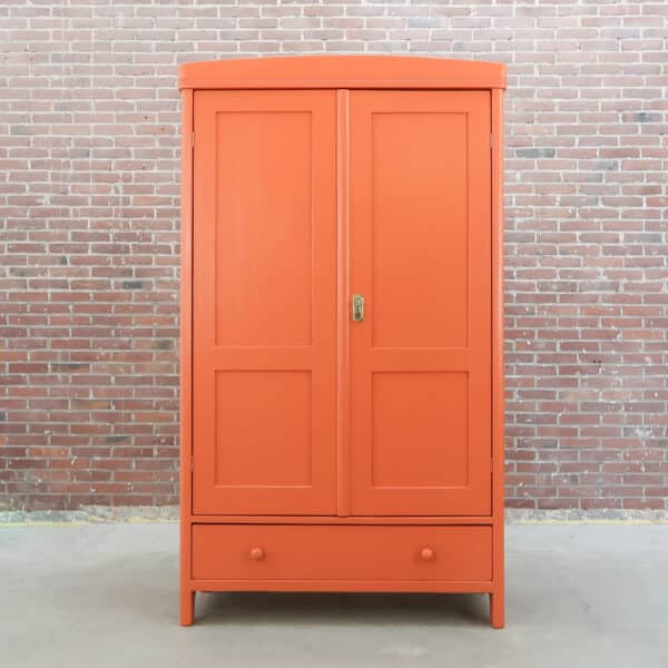 Terracotta oranje linnenkast