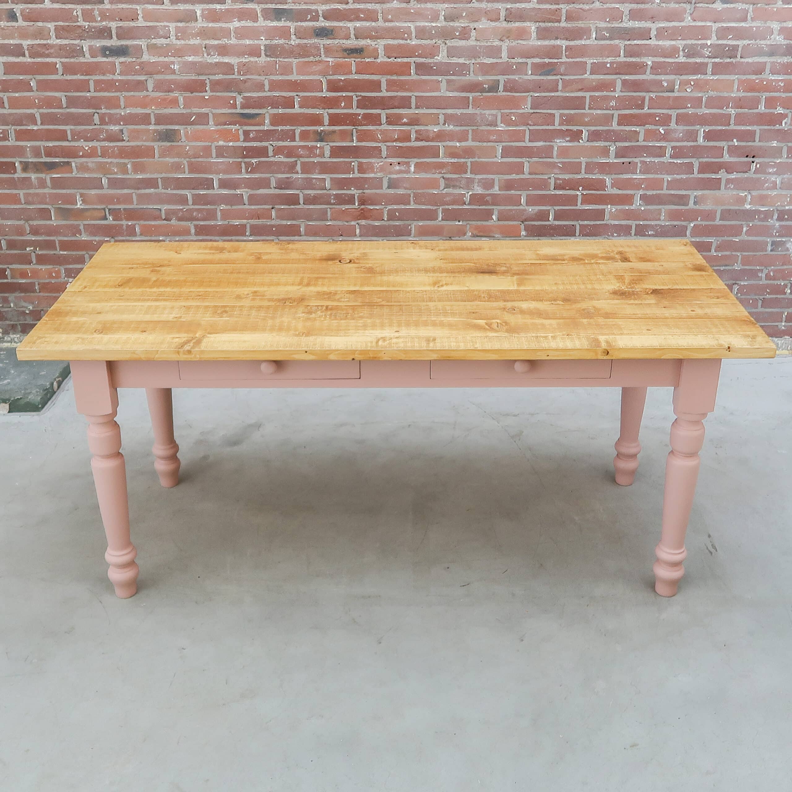 Landelijke eettafel met lades - Afbeelding 6