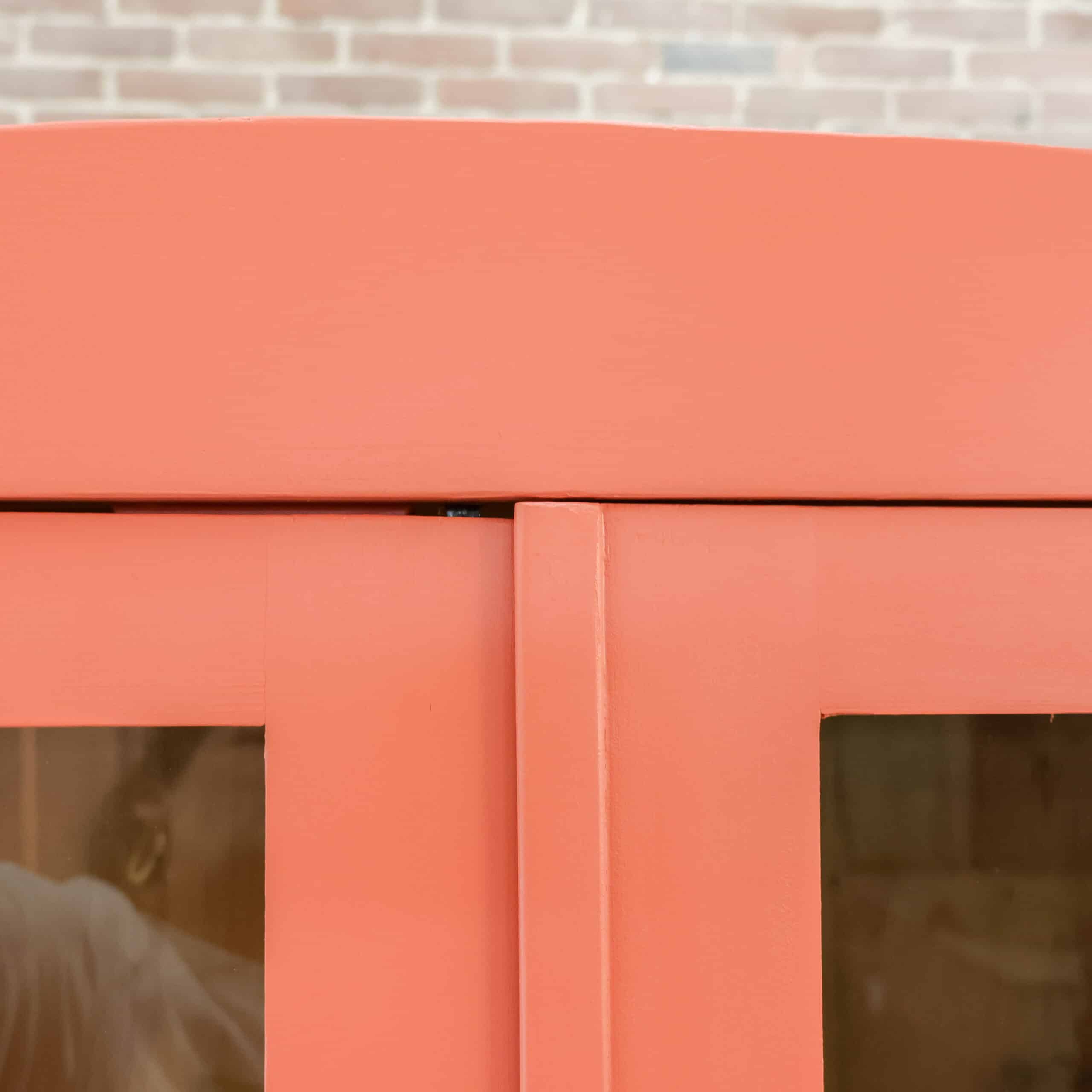 Brocante vitrinekast - Afbeelding 4