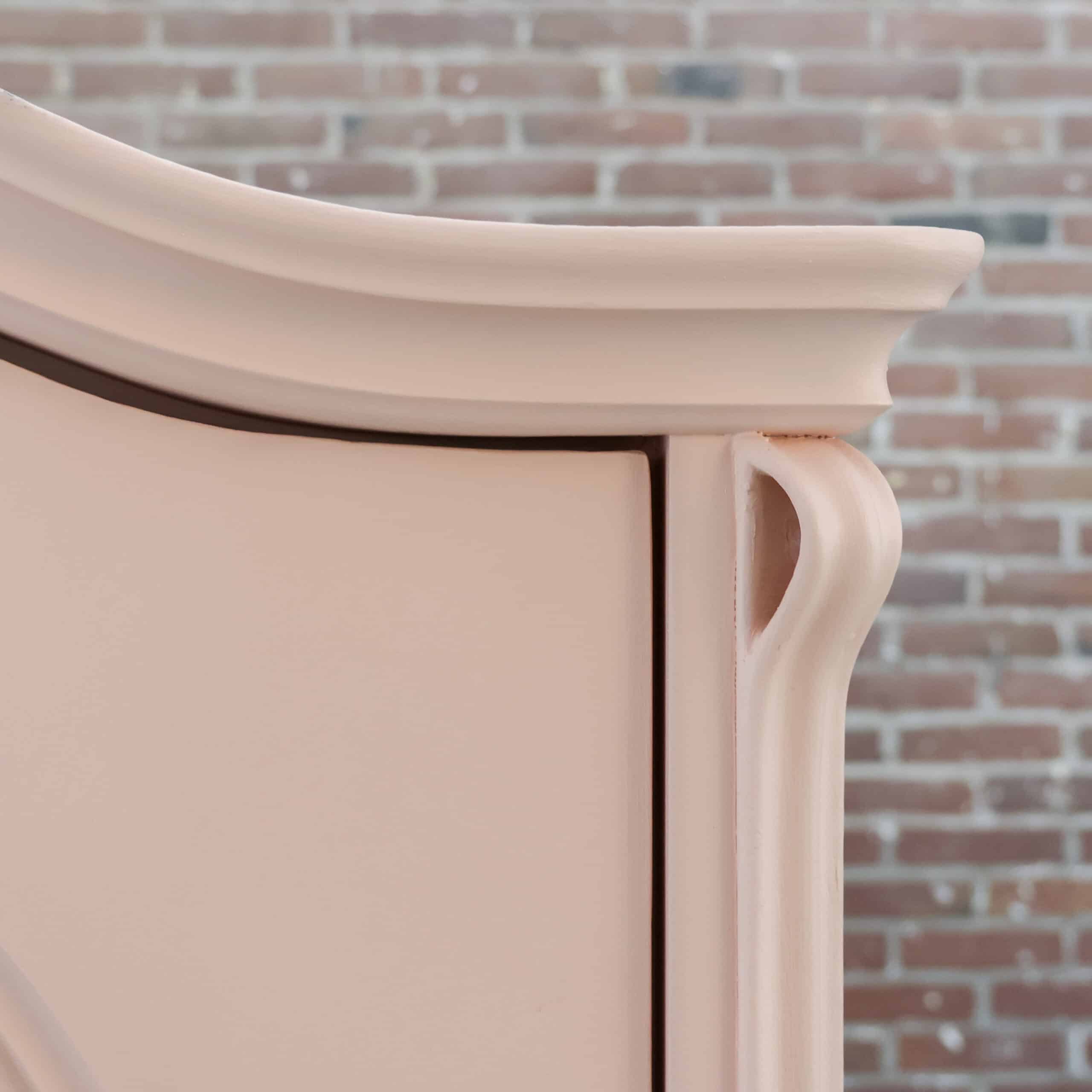 Roze eendeurs linnenkast - Afbeelding 4