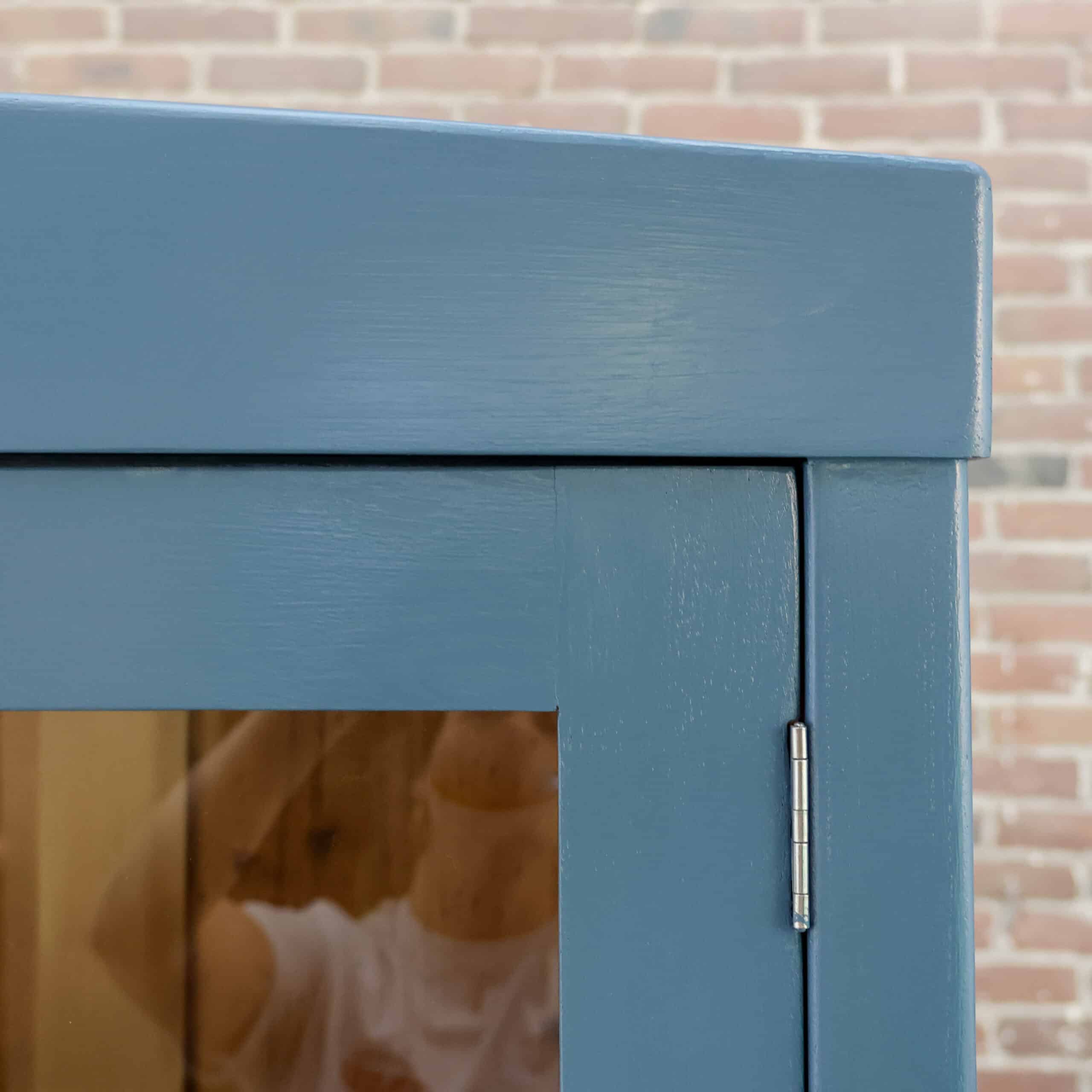 Brocante vitrinekast - Afbeelding 4