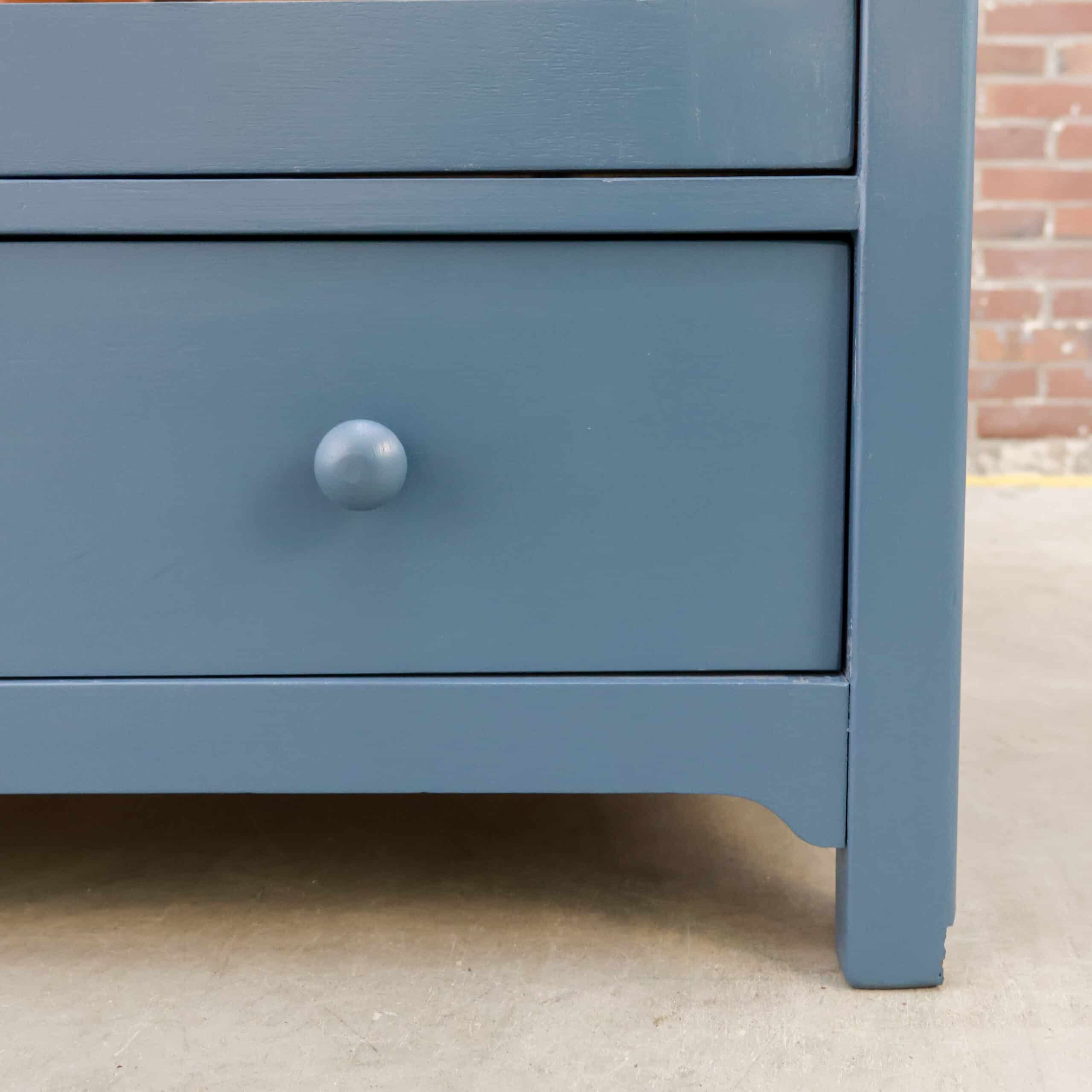 Brocante vitrinekast - Afbeelding 6