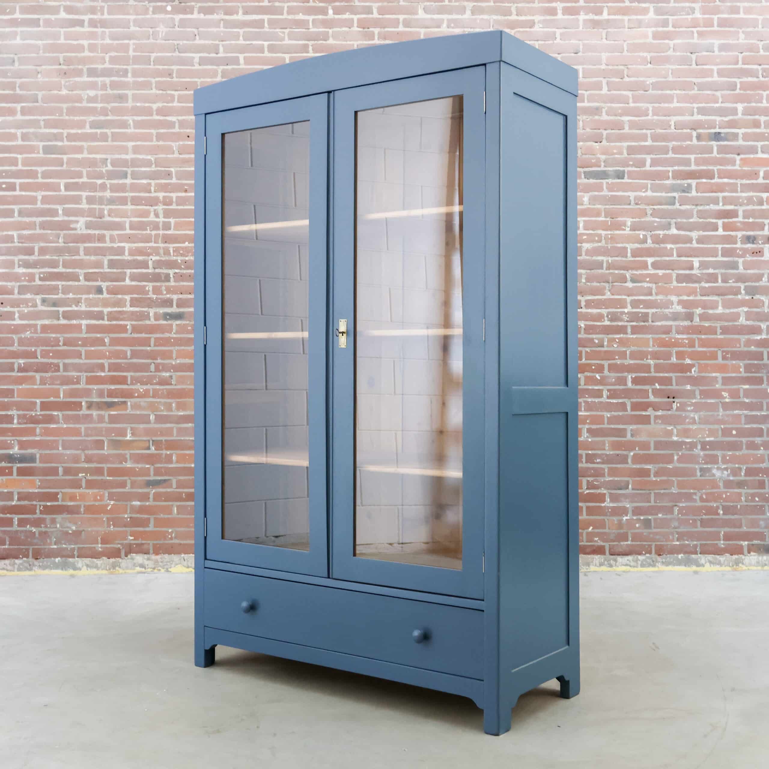 Brocante vitrinekast - Afbeelding 7