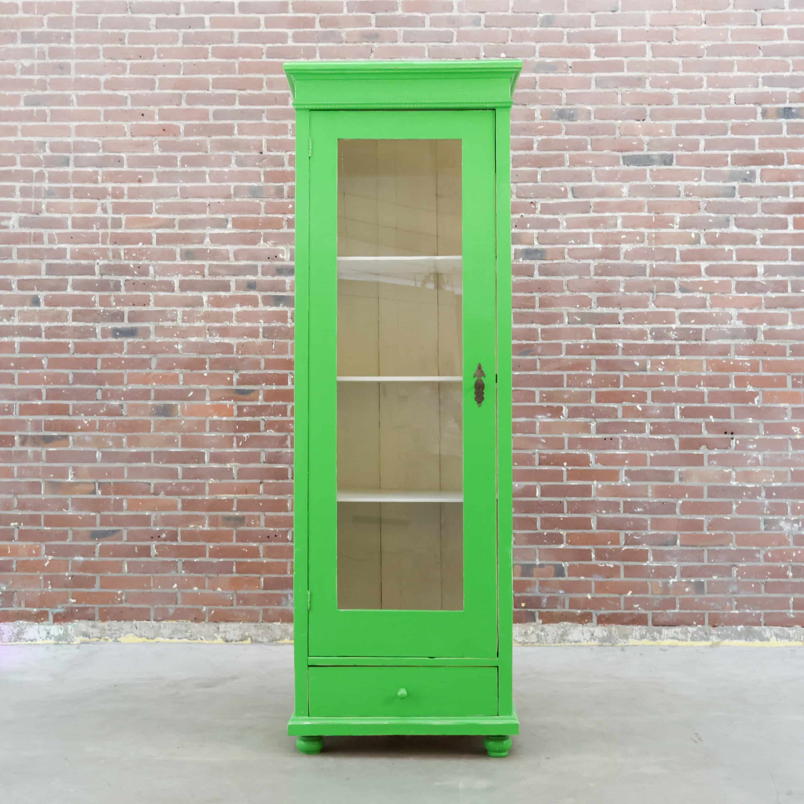 Eendeurs vitrinekast - Afbeelding 2