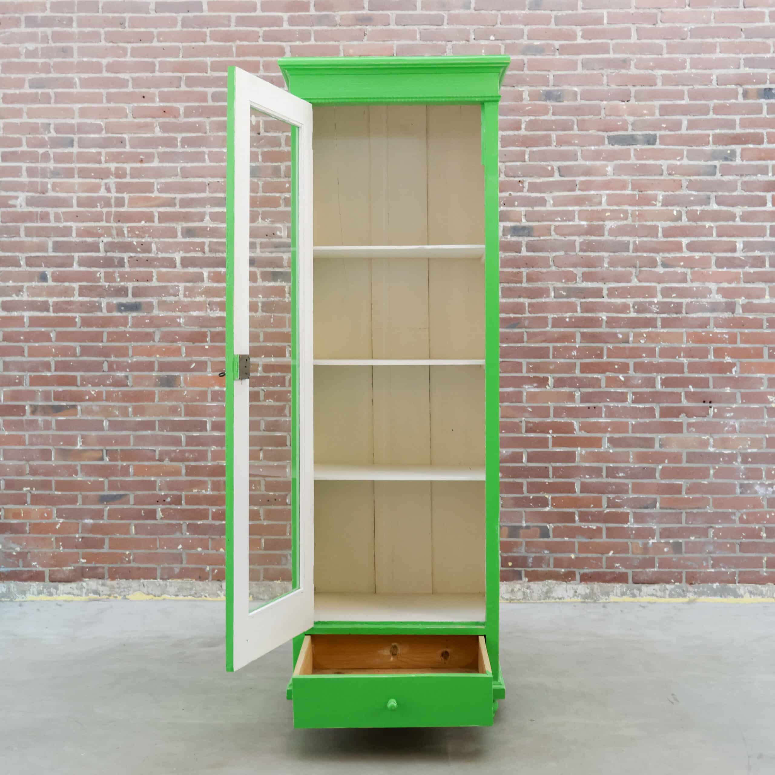 Eendeurs vitrinekast - Afbeelding 3