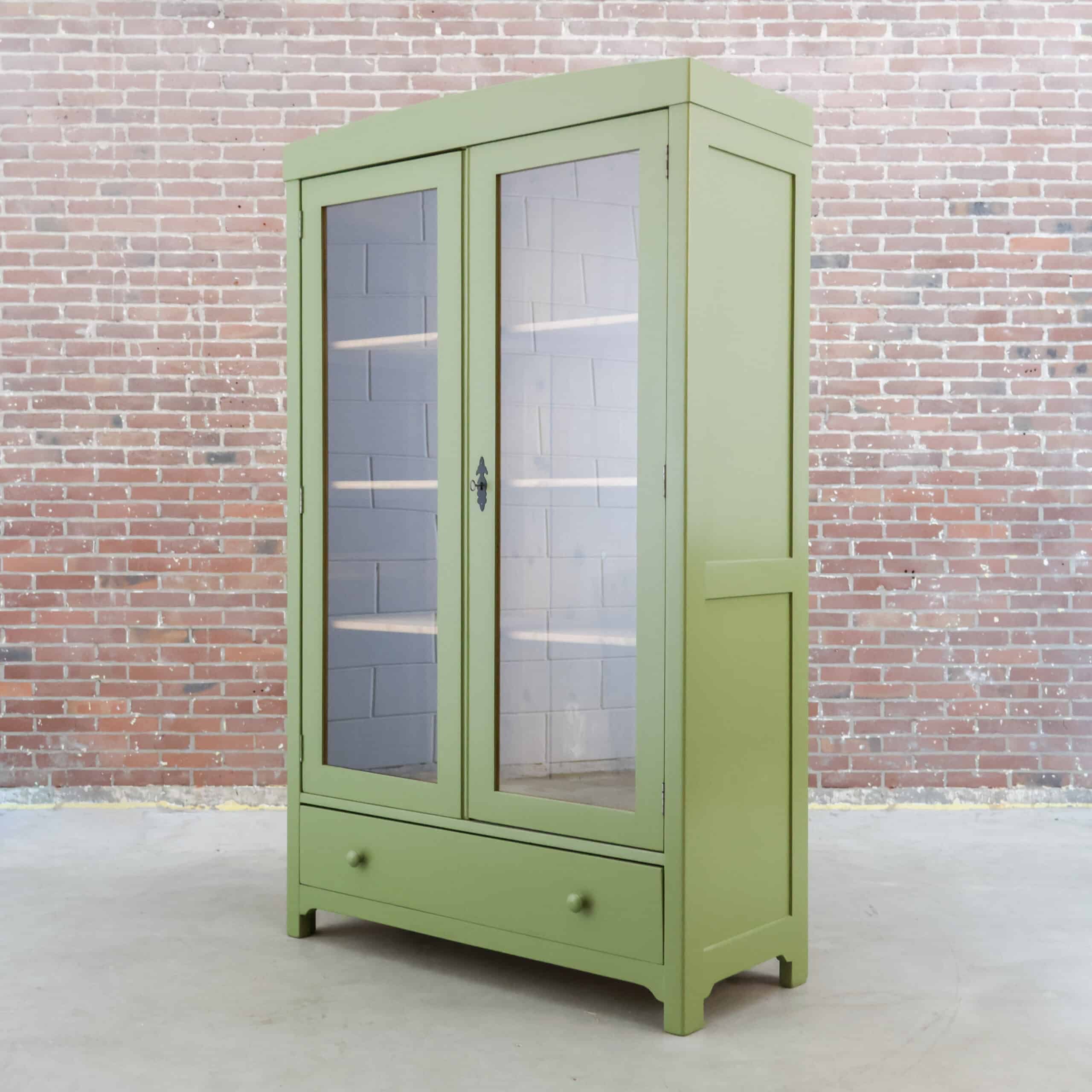 Brocante vitrinekast - Afbeelding 8