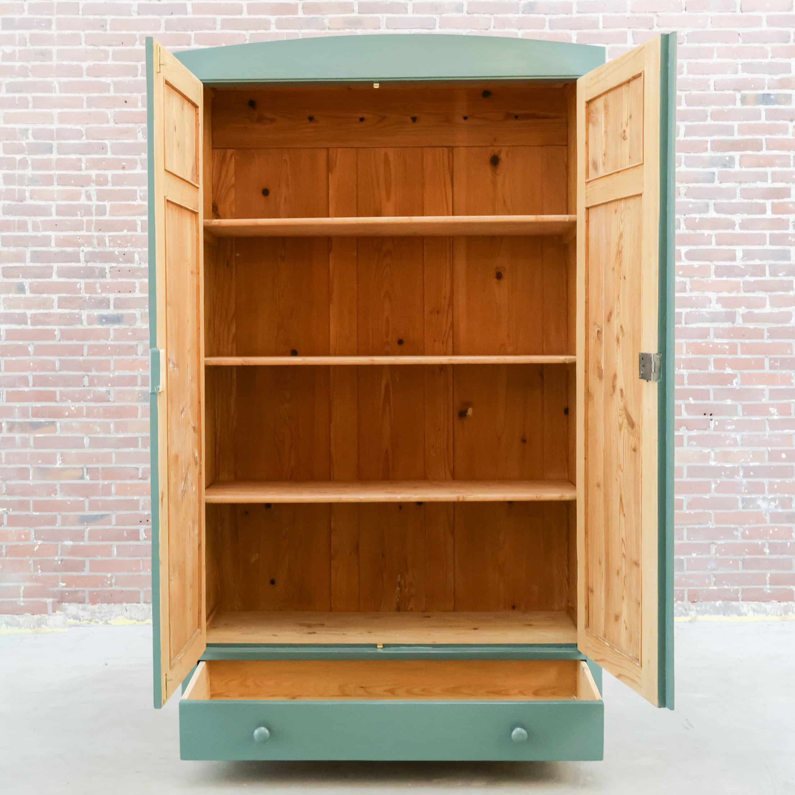 Brocante linnenkast - Afbeelding 2