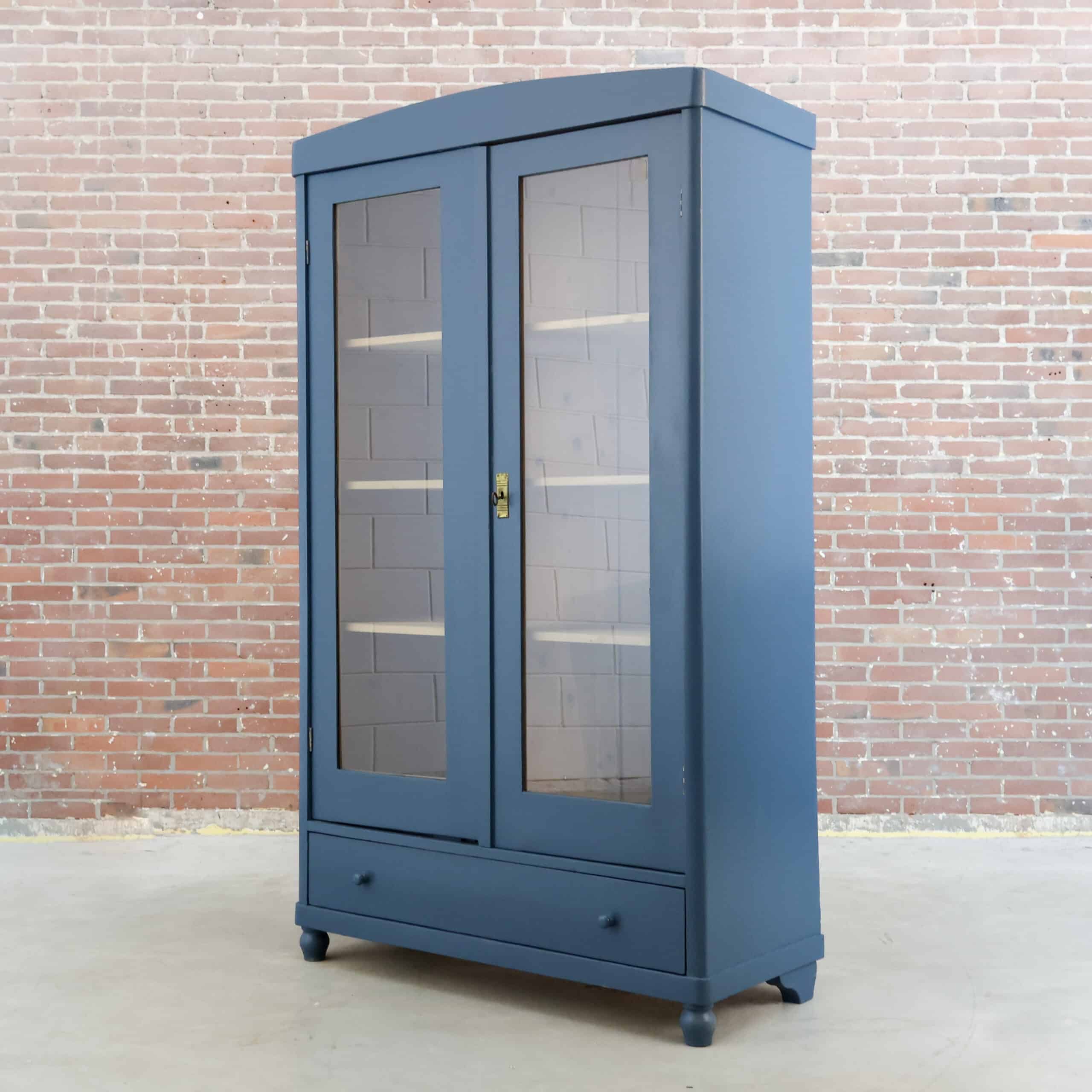 Brocante vitrinekast - Afbeelding 7