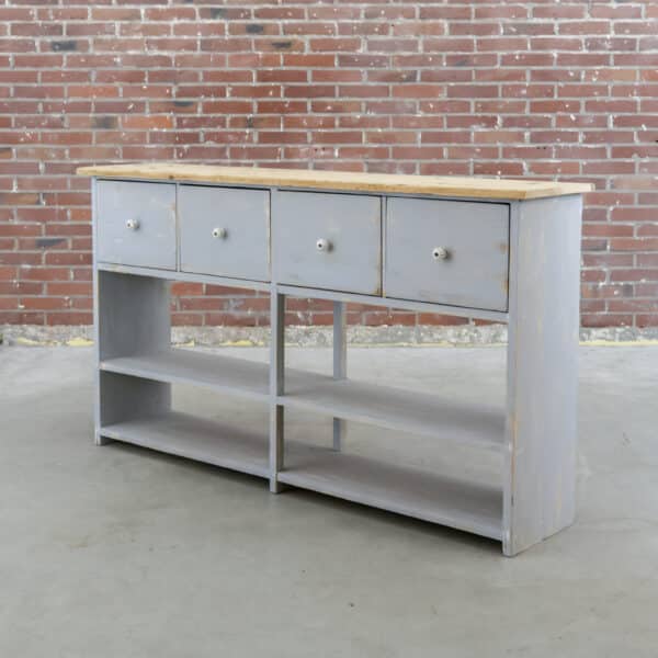 Brocante rek met lades