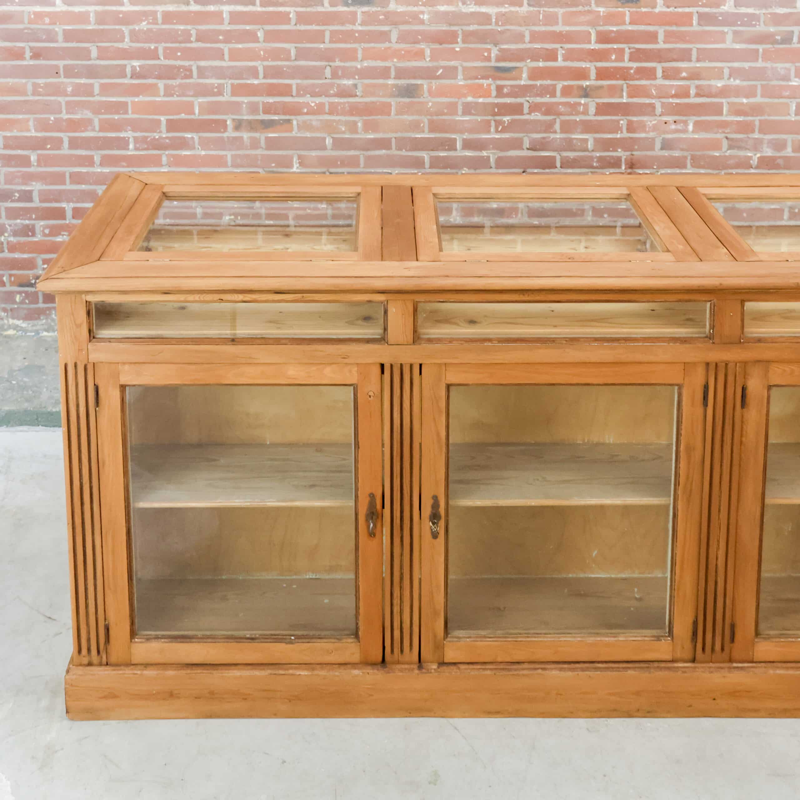 Brocante toonbank/vitrinekast - Afbeelding 2