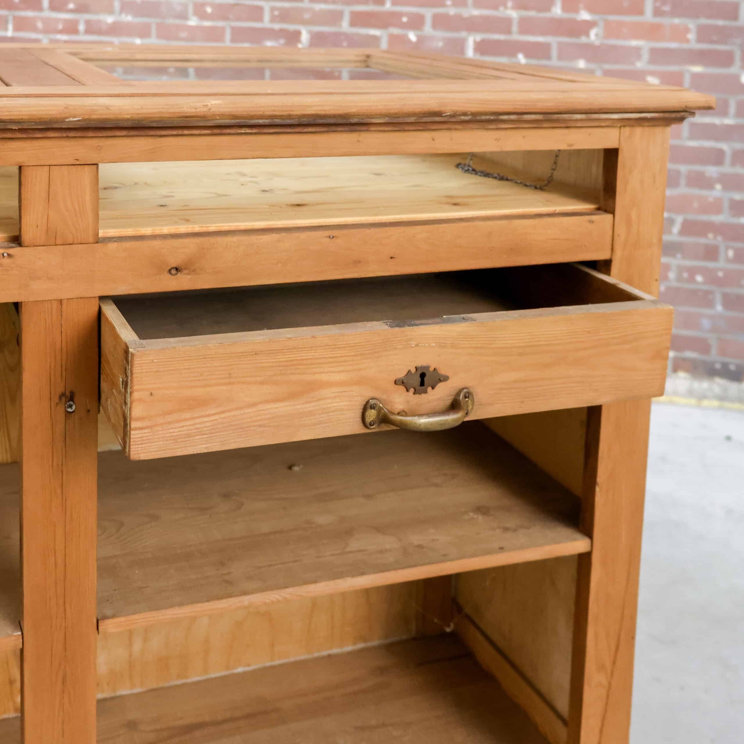 Brocante toonbank/vitrinekast - Afbeelding 12