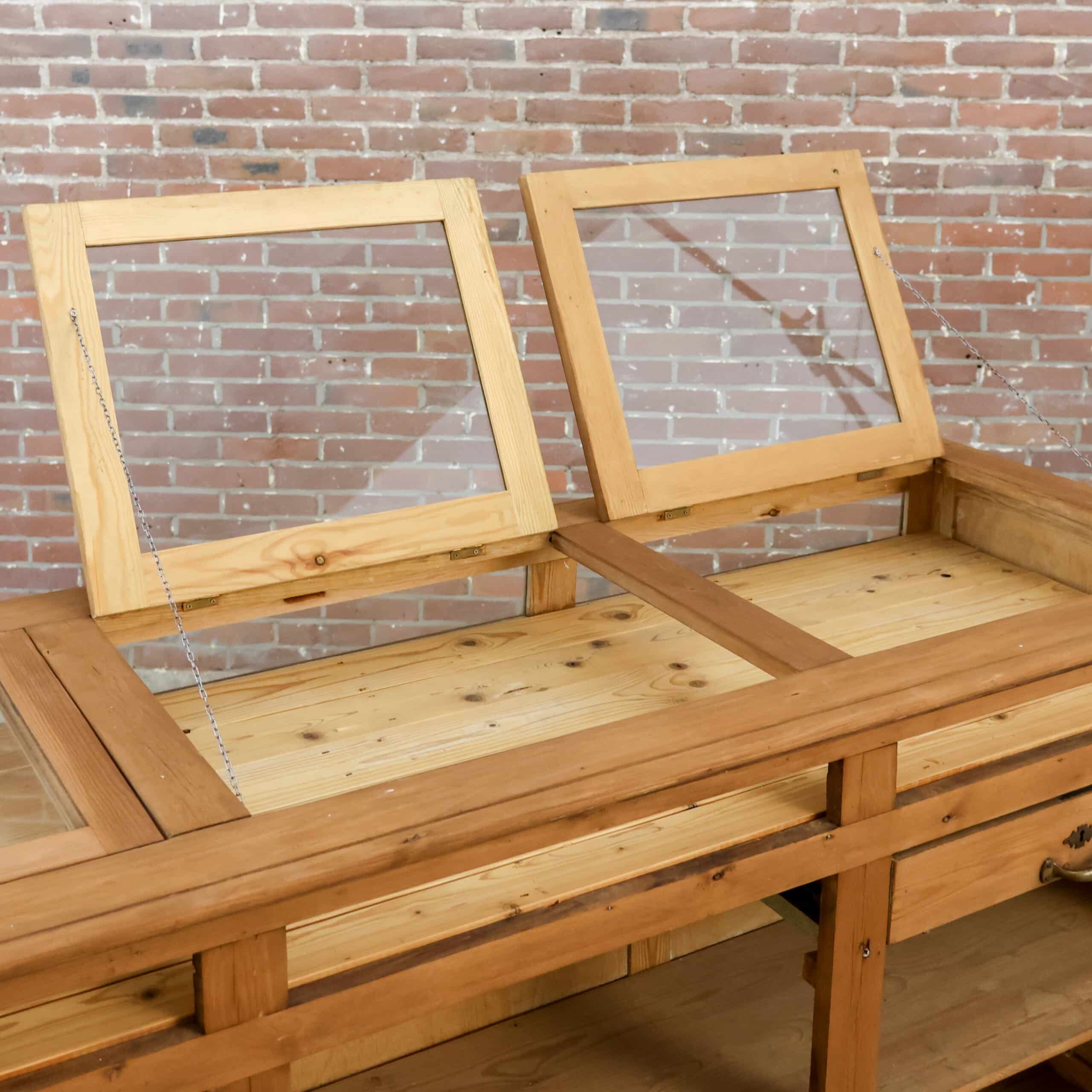 Brocante toonbank/vitrinekast - Afbeelding 11