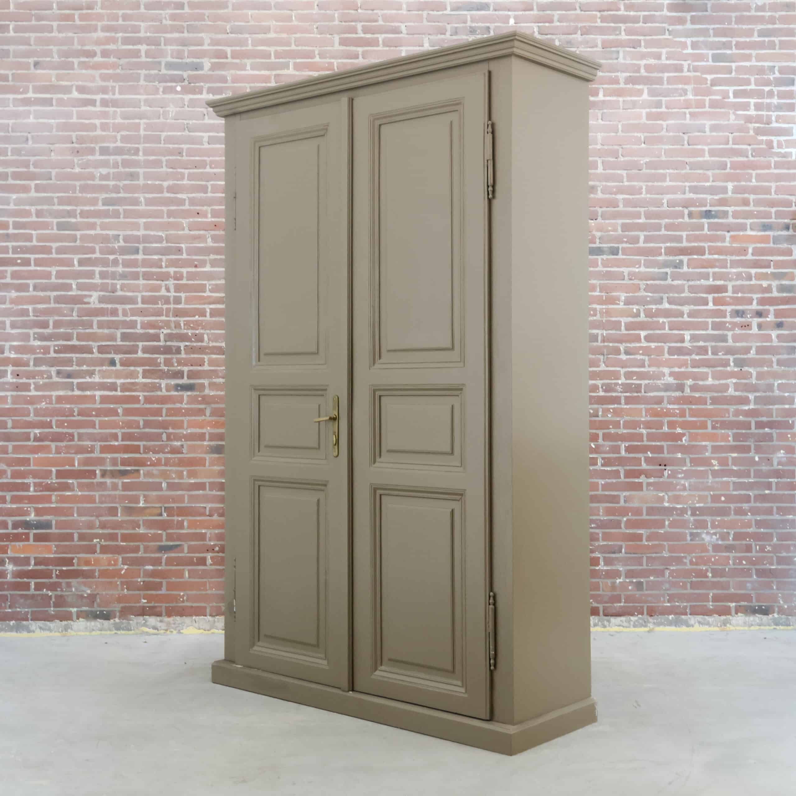 Hoge kast met ensuite deuren - demontabel - Afbeelding 12