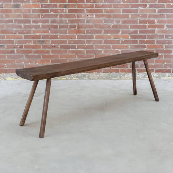 Brocante houten bankje