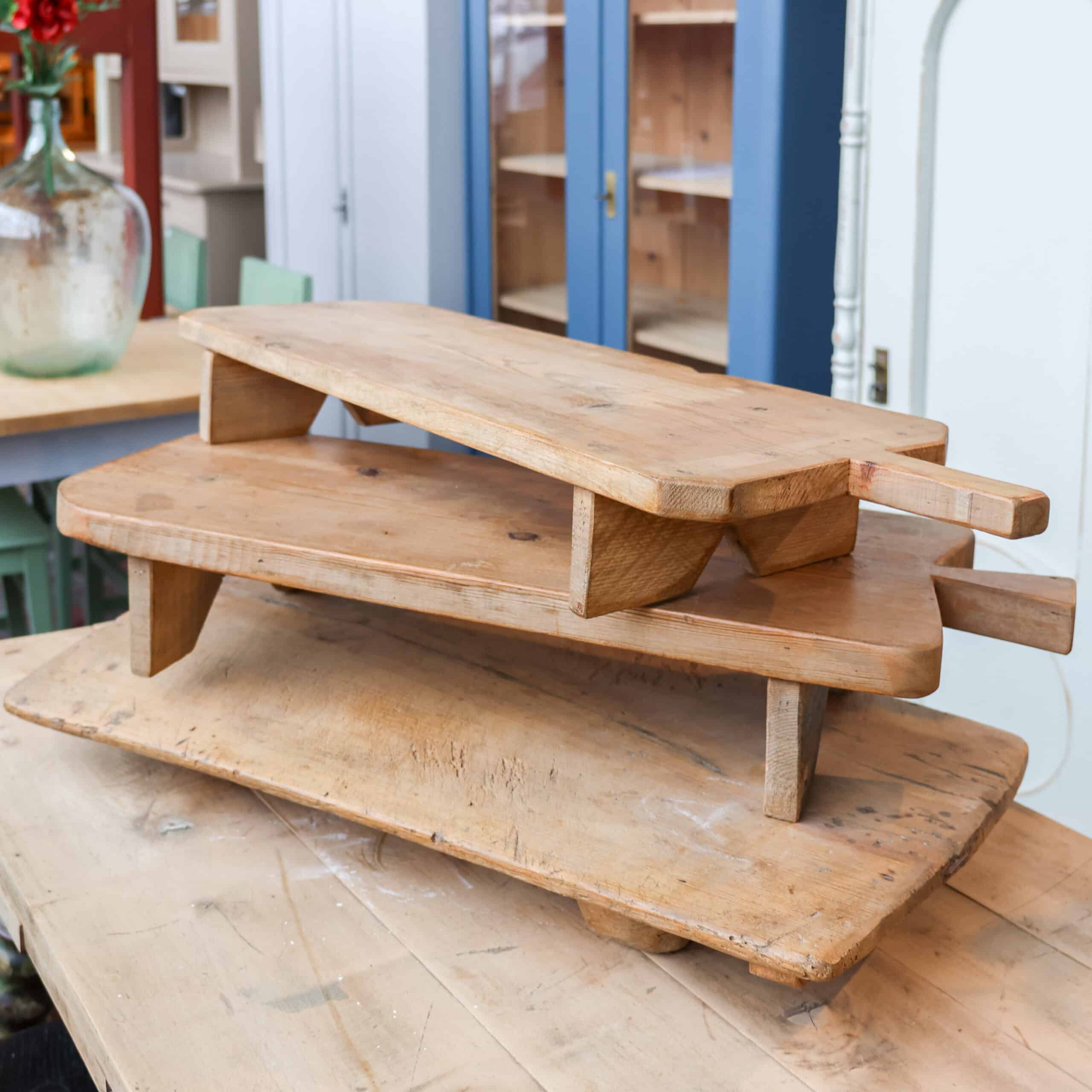 Authentieke houten snijplank