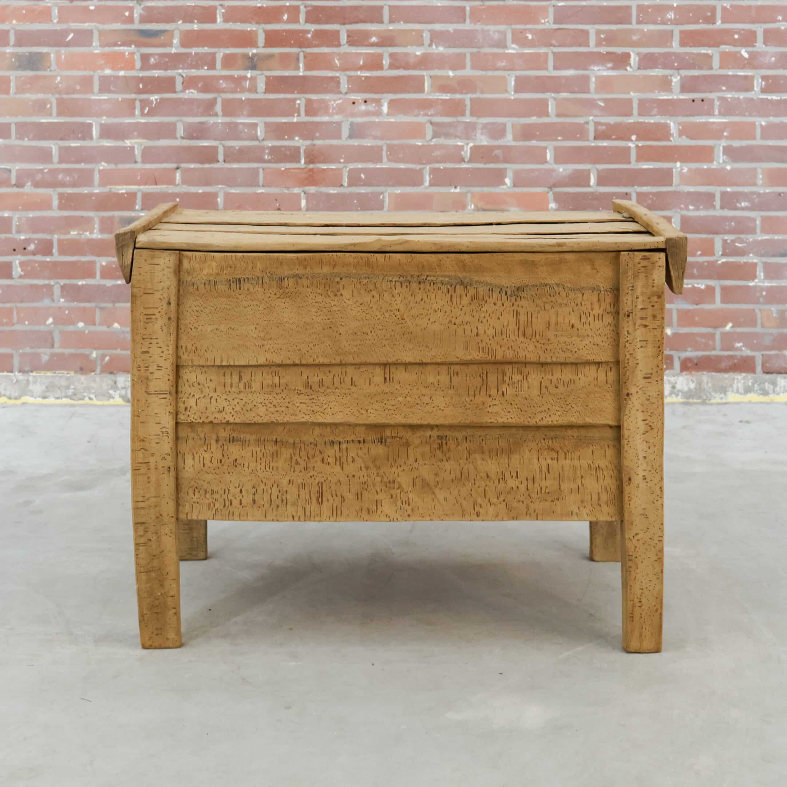 Antiek houten kist - Afbeelding 2