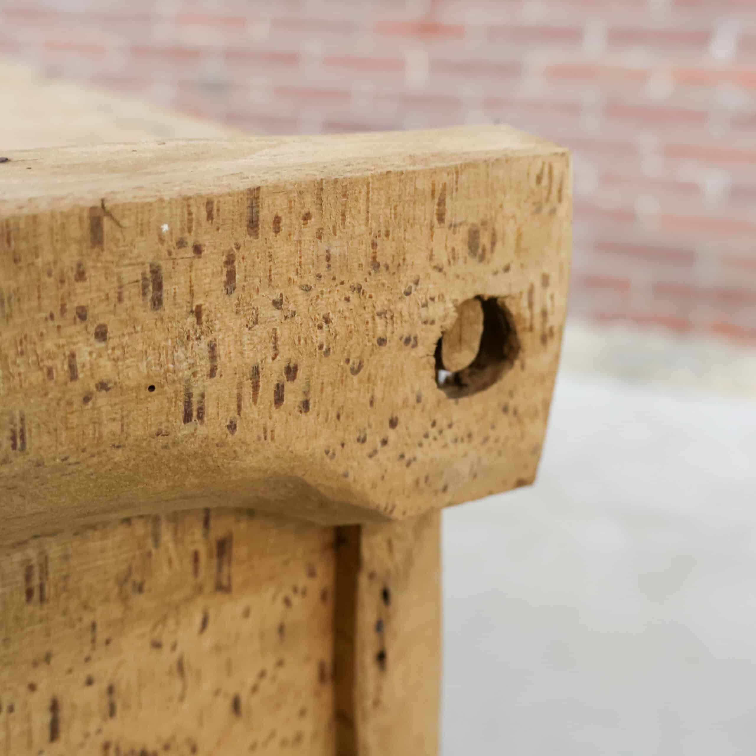 Antiek houten kist - Afbeelding 7