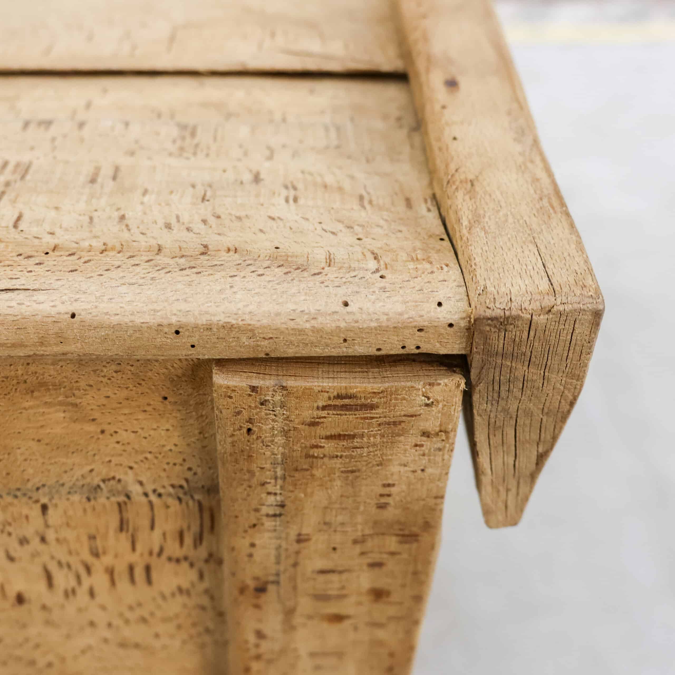 Antiek houten kist - Afbeelding 6