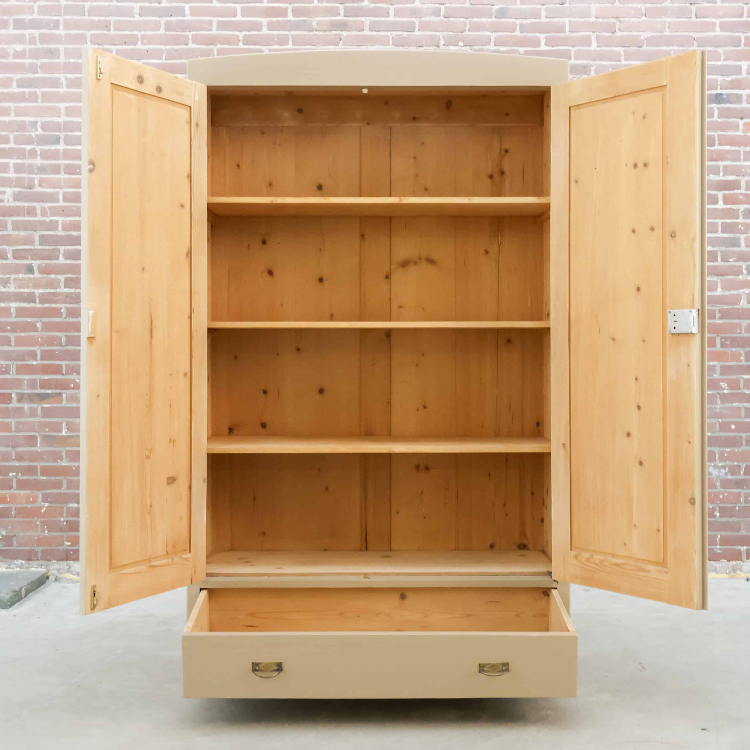 Brocante linnenkast - Afbeelding 2