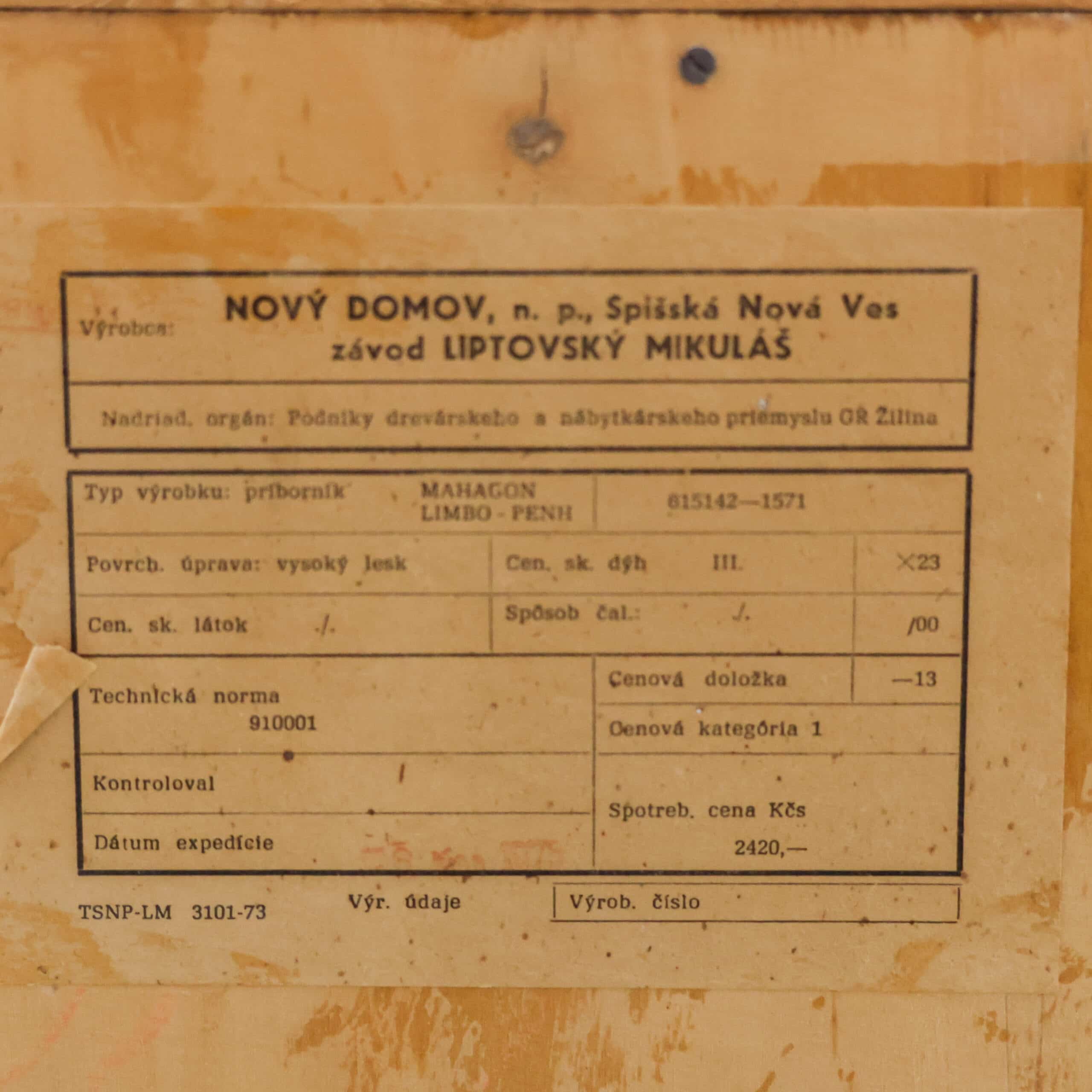 Mid-century vitrinekast – Bild 12