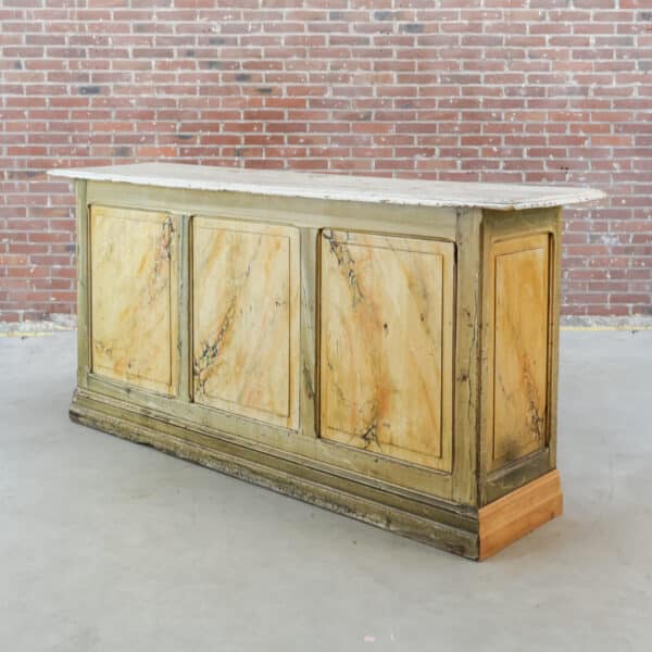 Brocante toonbank/bar