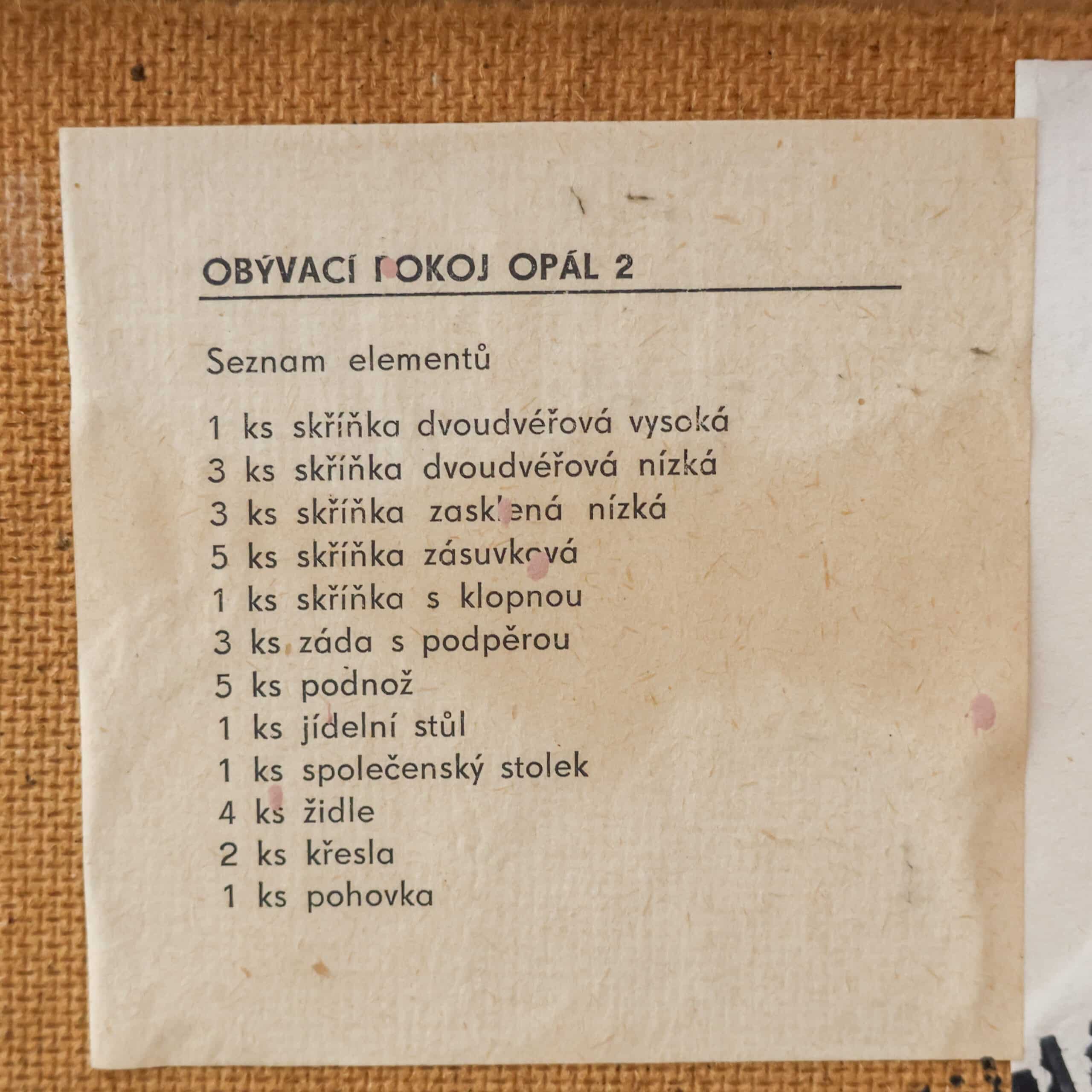 Vintage kast Jitona - Mid century - Afbeelding 9