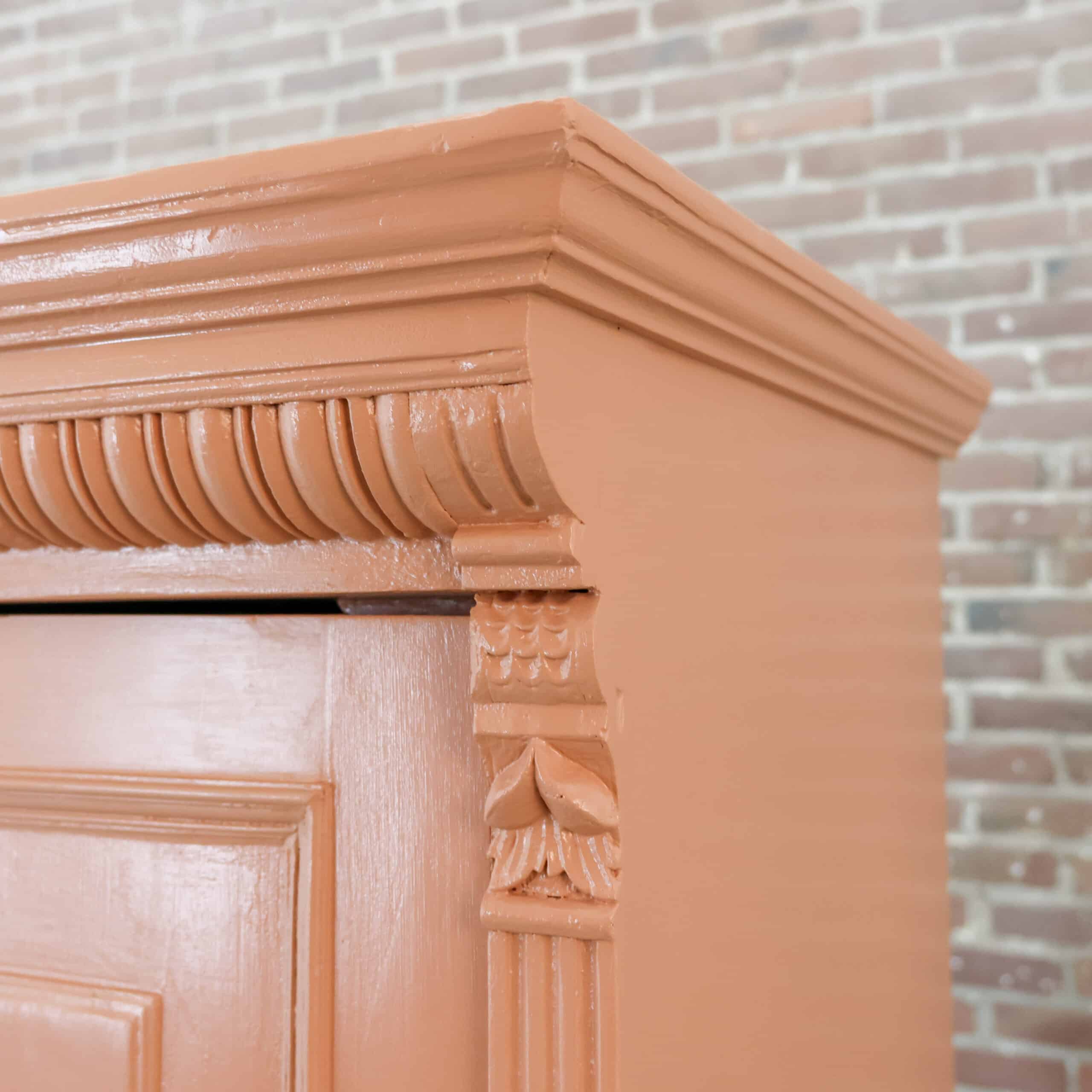 Roze eendeurs linnenkast - Afbeelding 4