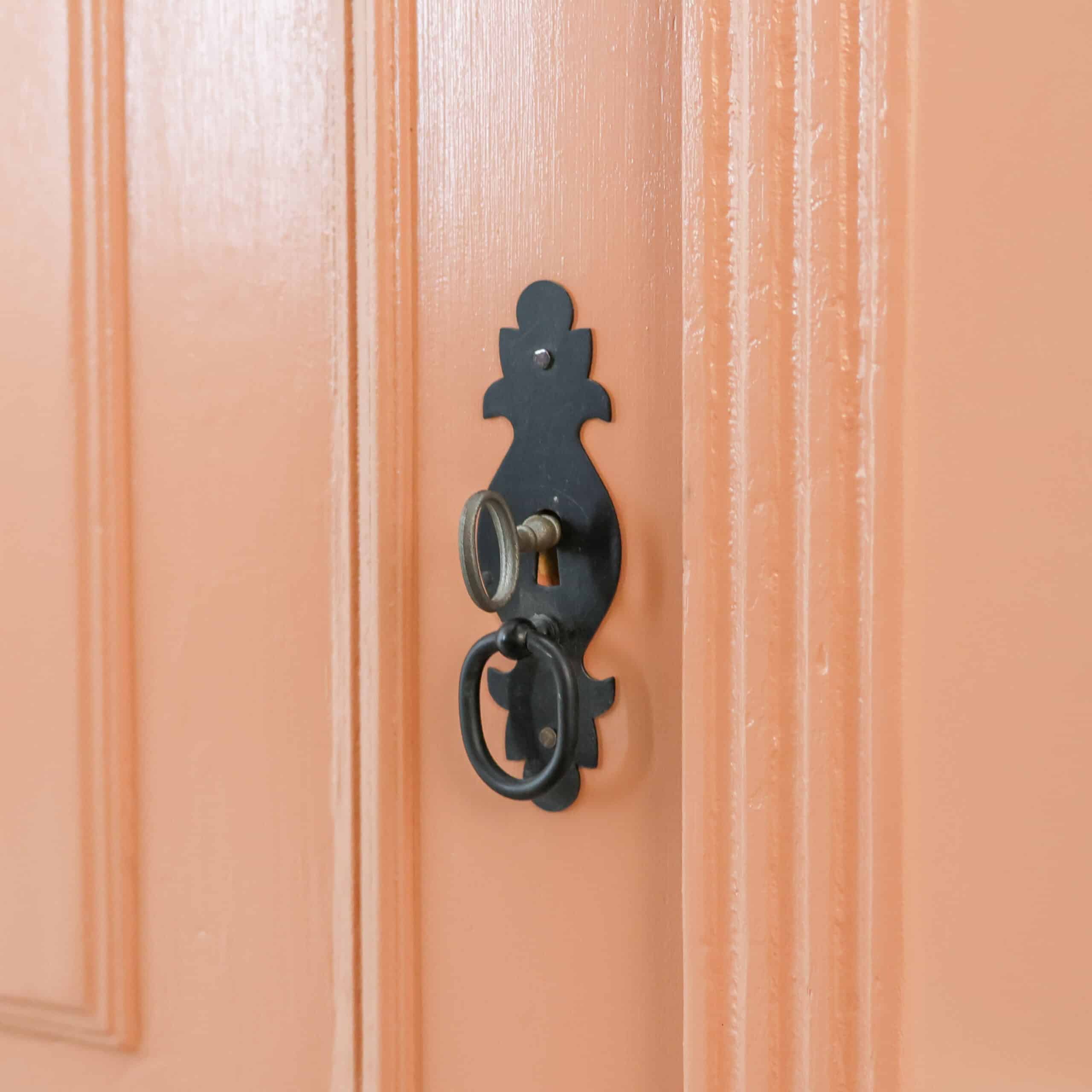 Roze eendeurs linnenkast - Afbeelding 6