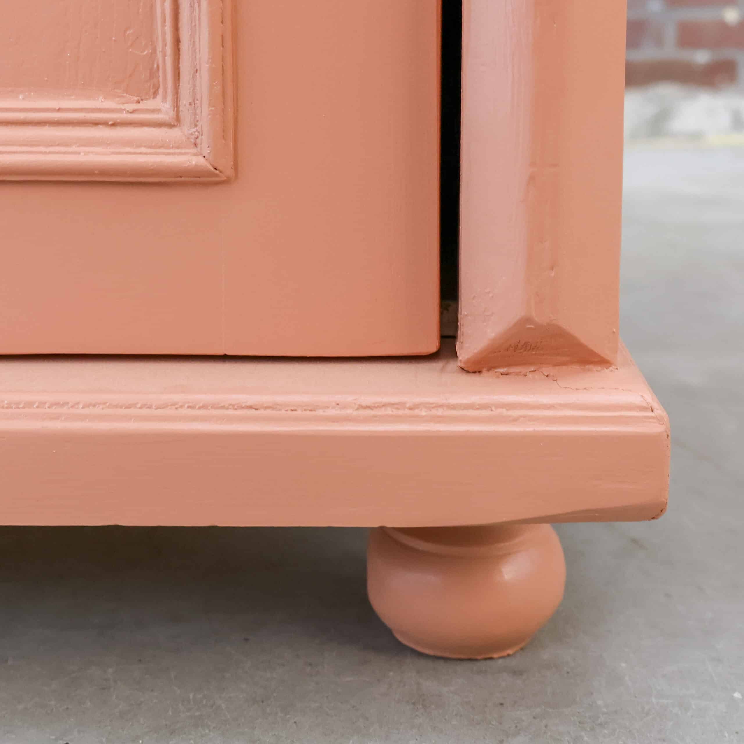 Roze eendeurs linnenkast - Afbeelding 7