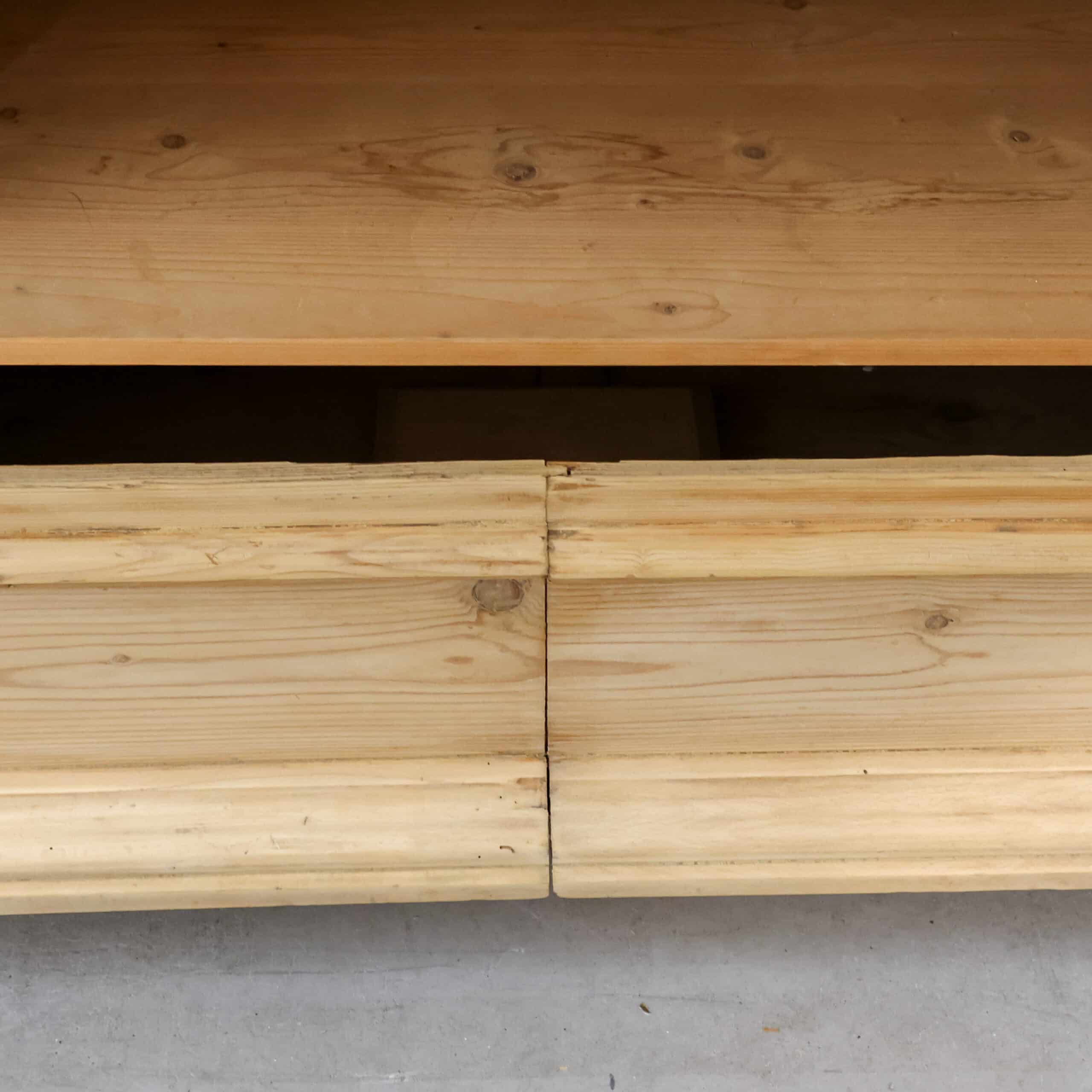 Grenen eendeurs kledingkast - Afbeelding 3