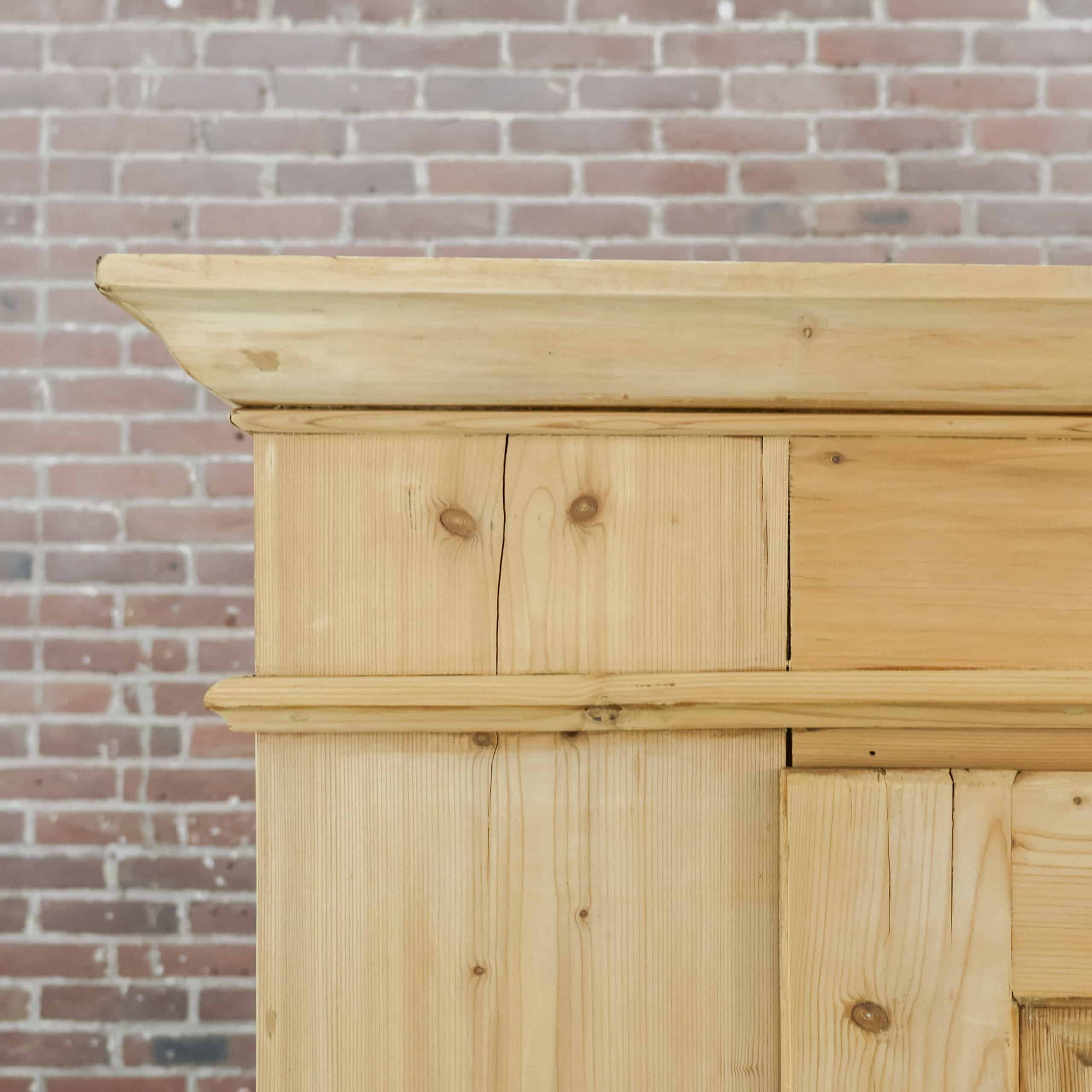 Grenen eendeurs kledingkast - Afbeelding 5