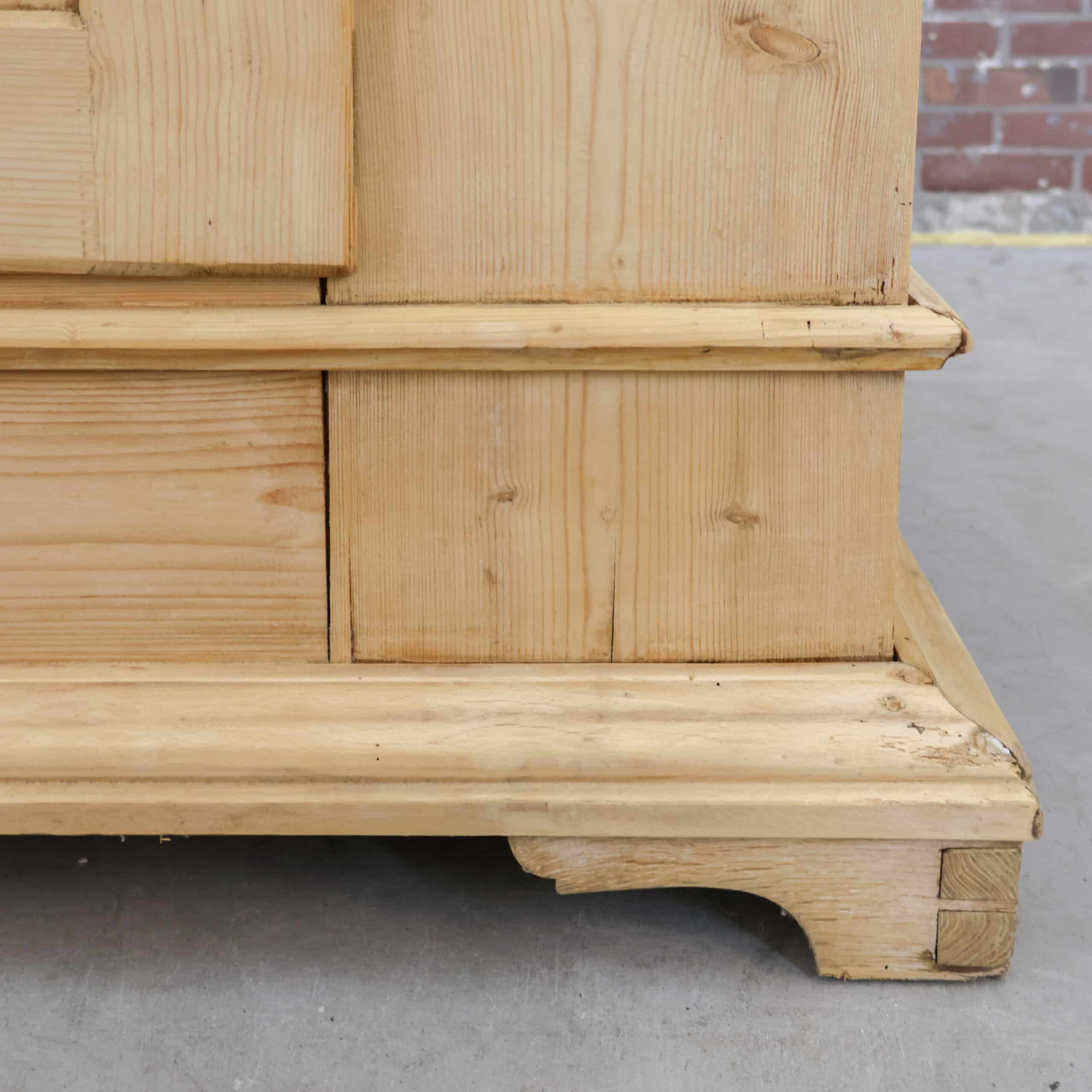 Grenen eendeurs kledingkast - Afbeelding 9