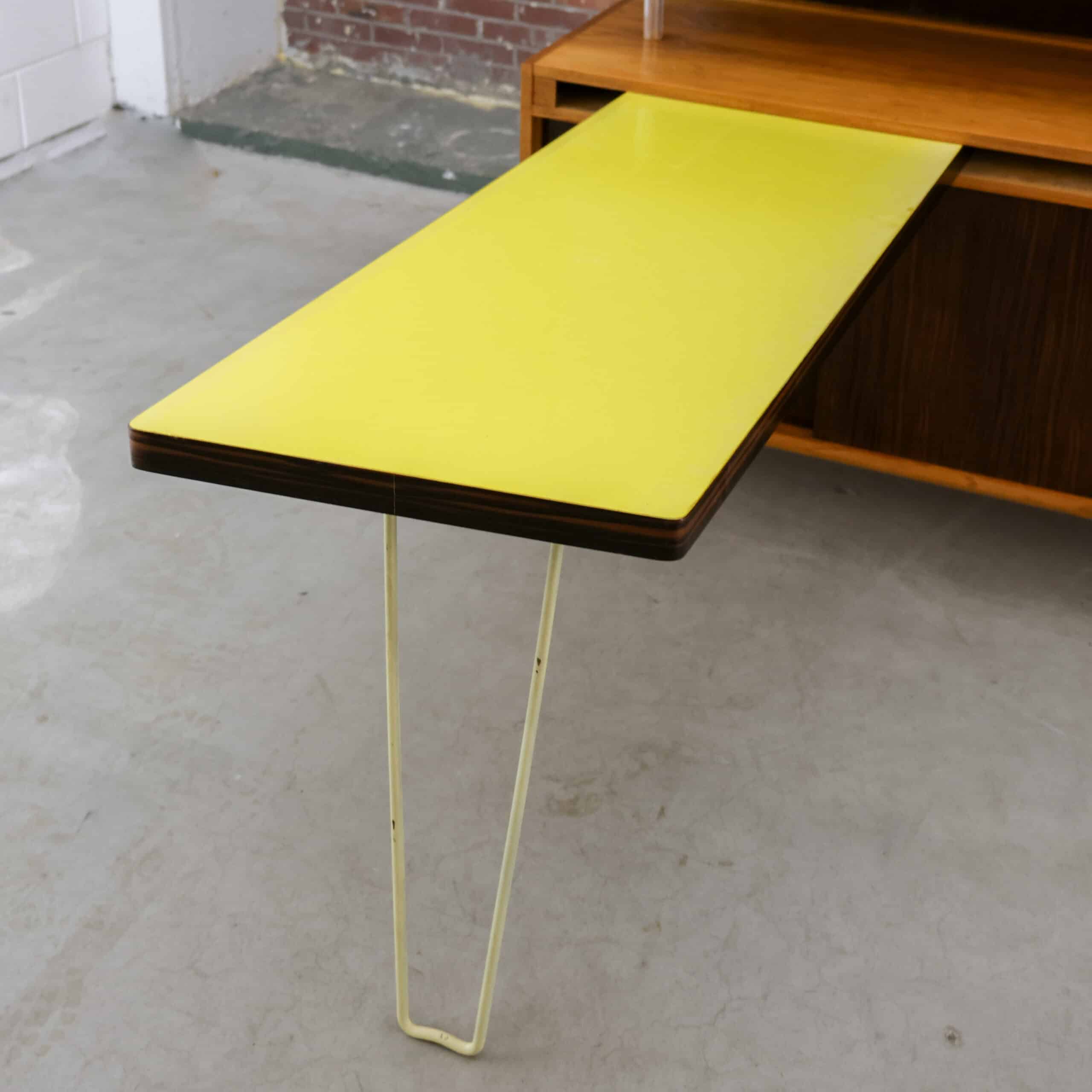 Mid century secretaire/werkplek - Afbeelding 3