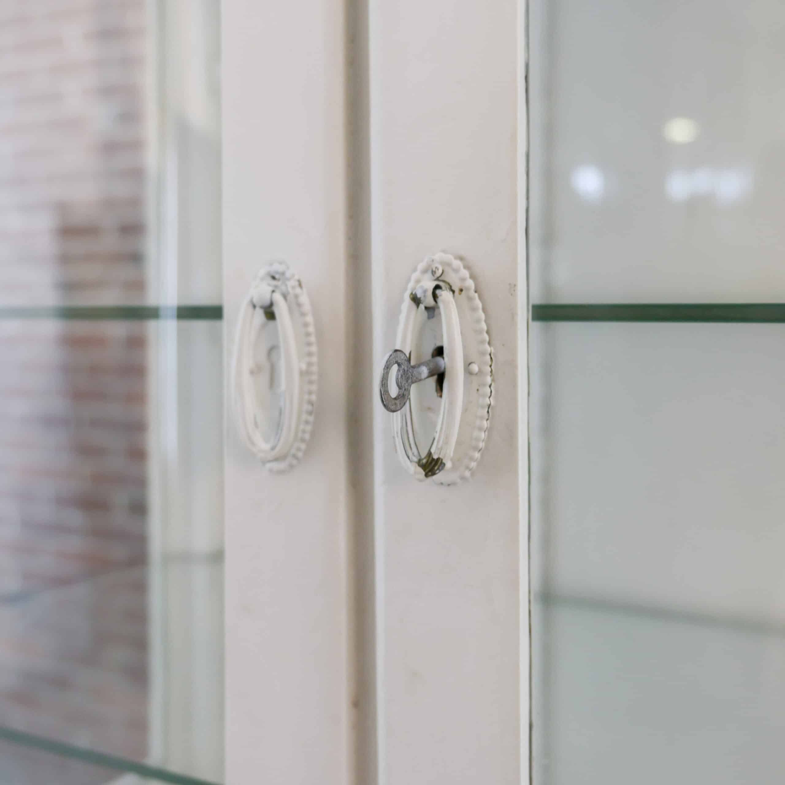 Vintage houten dokterskast - Afbeelding 9