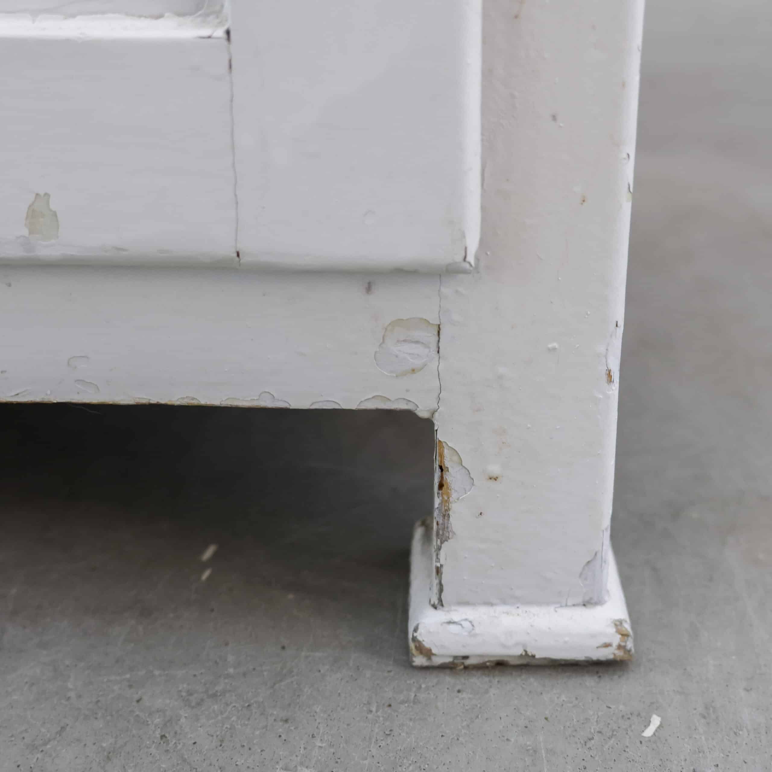 Vintage houten dokterskast - Afbeelding 12