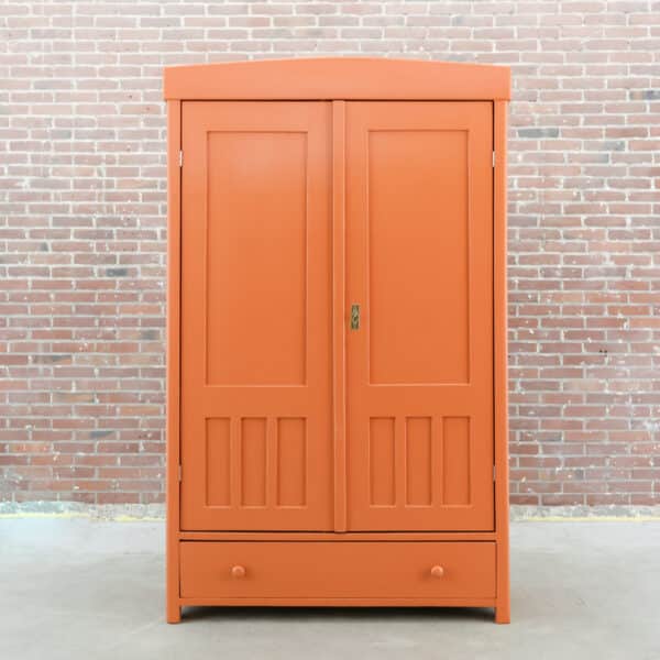 Terracotta oranje linnenkast
