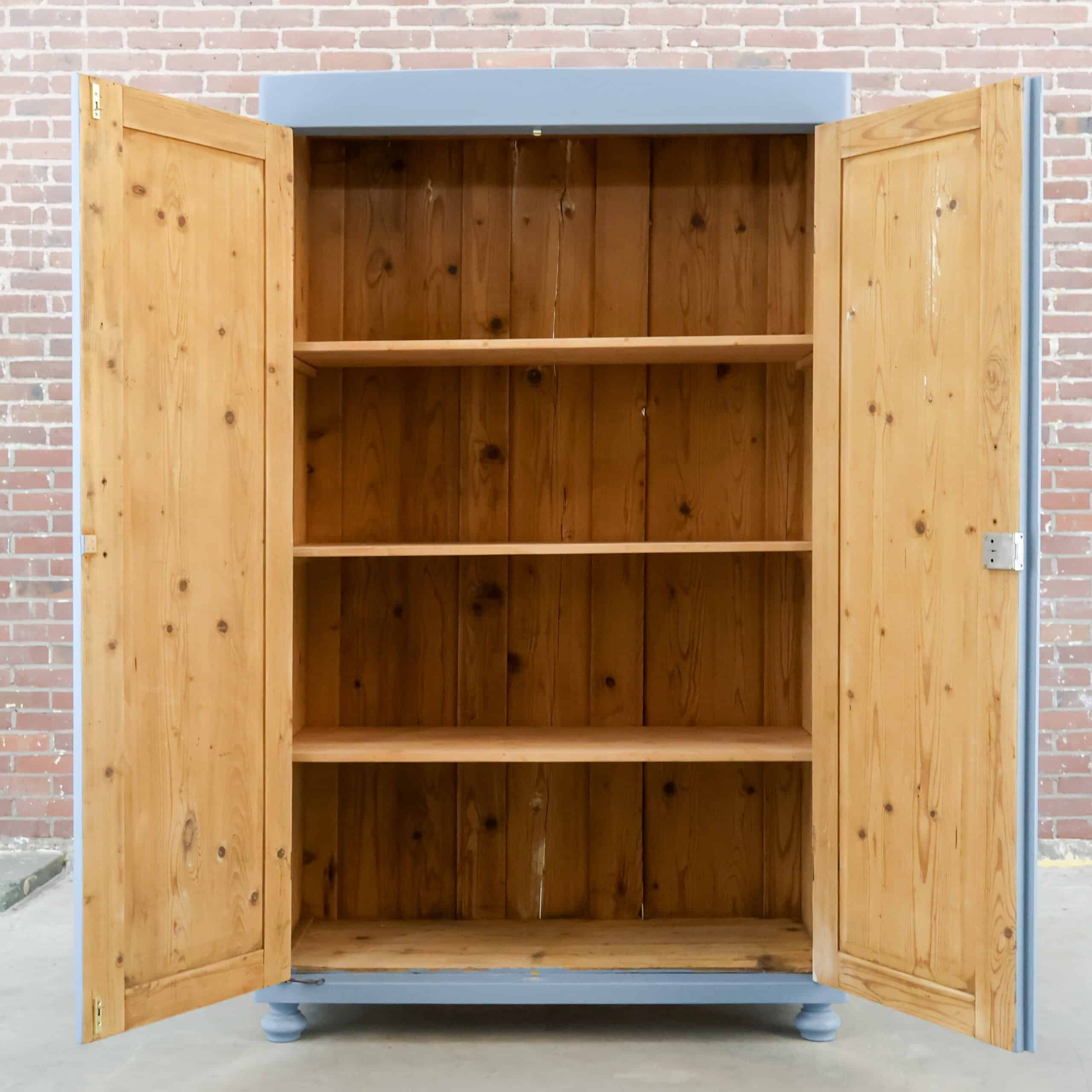 Brocante linnenkast - Afbeelding 2