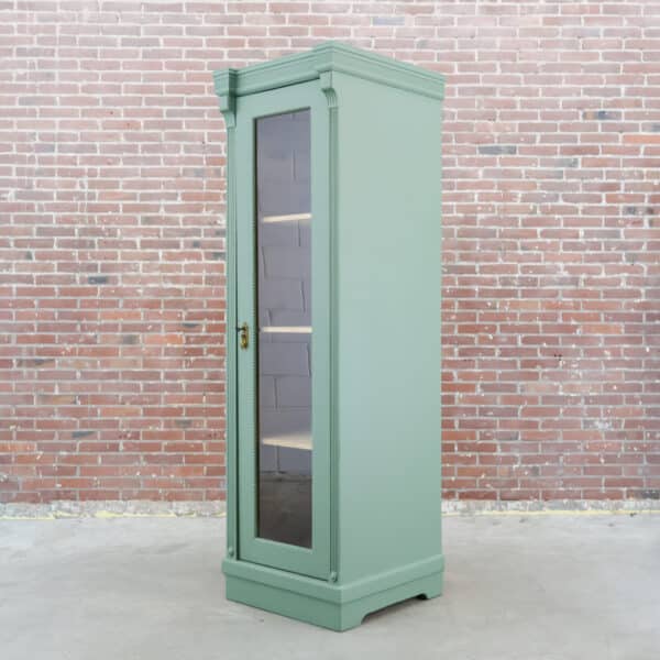 Eendeurs vitrinekast