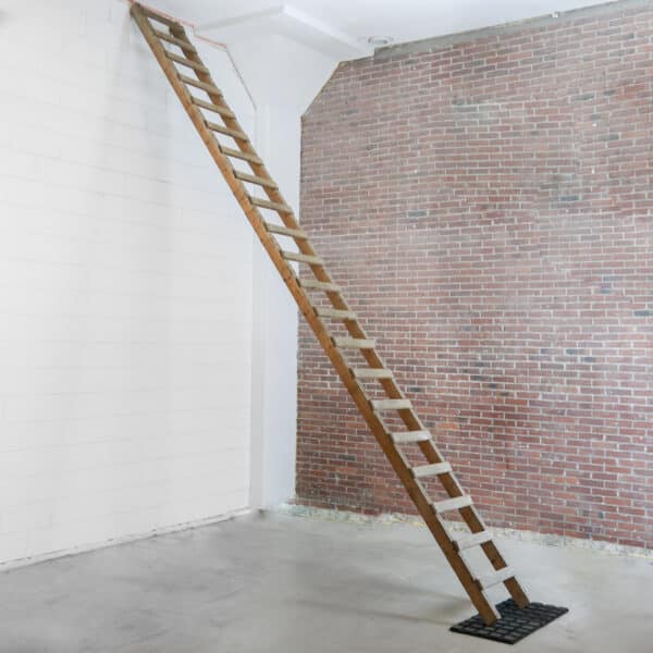 Vintage houten ladders - 5 meter