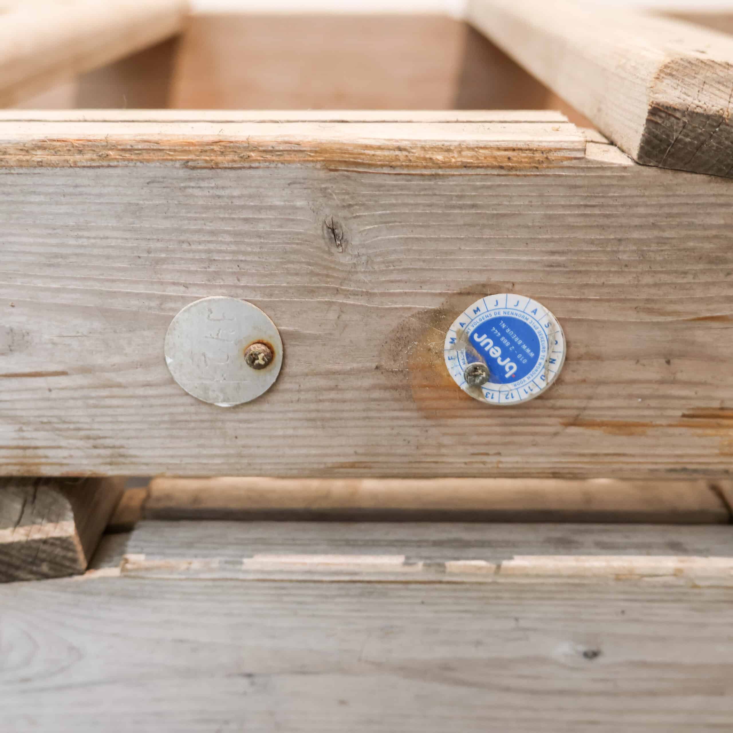 Vintage houten ladders - 5,5 meter - Afbeelding 13